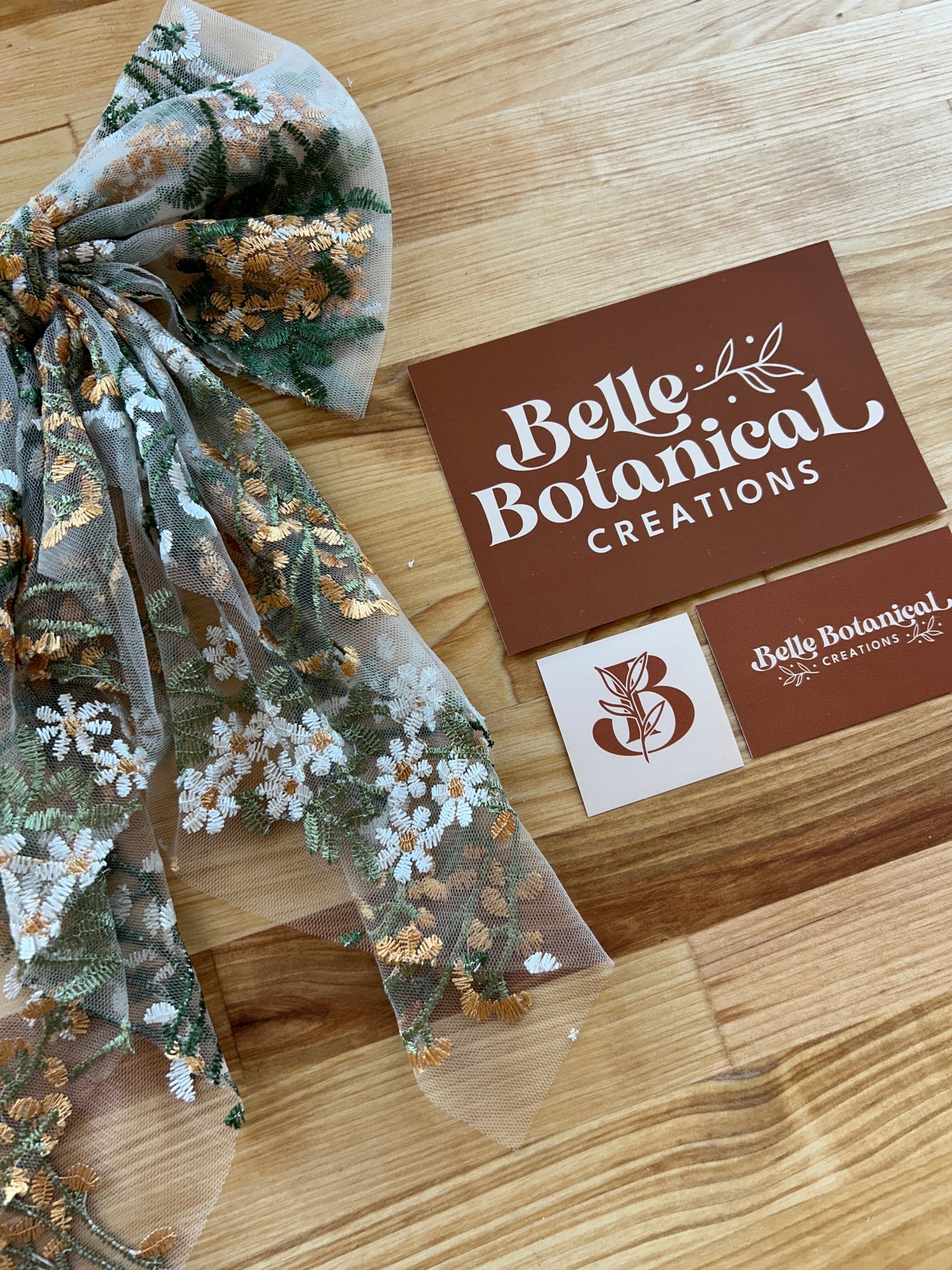 Harvest Daisies | Floral Hair Bow