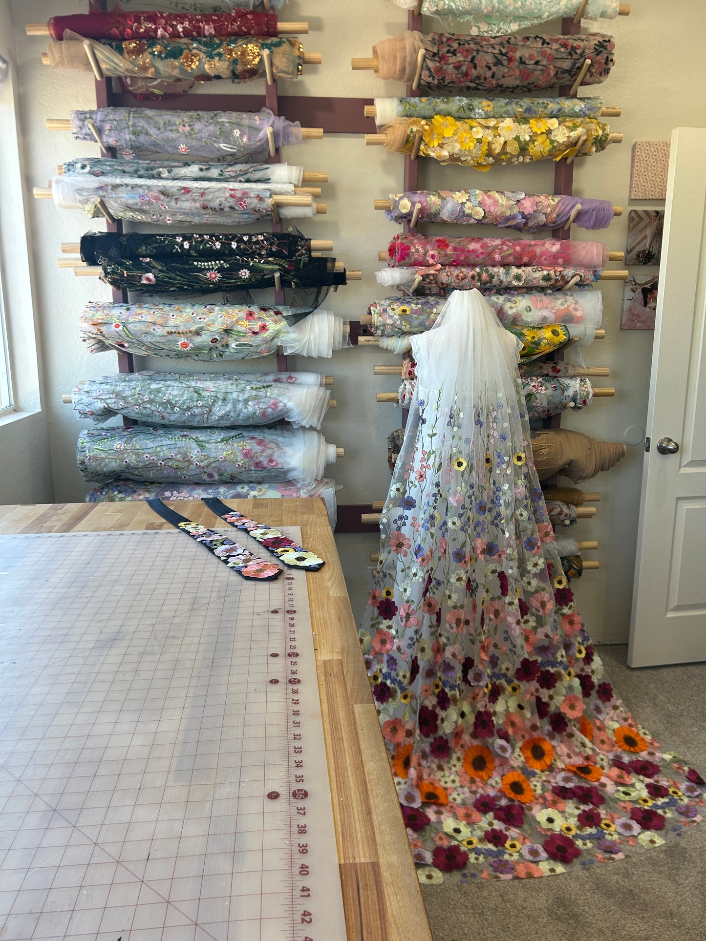 Betty's Garden | Floral Wedding Veil