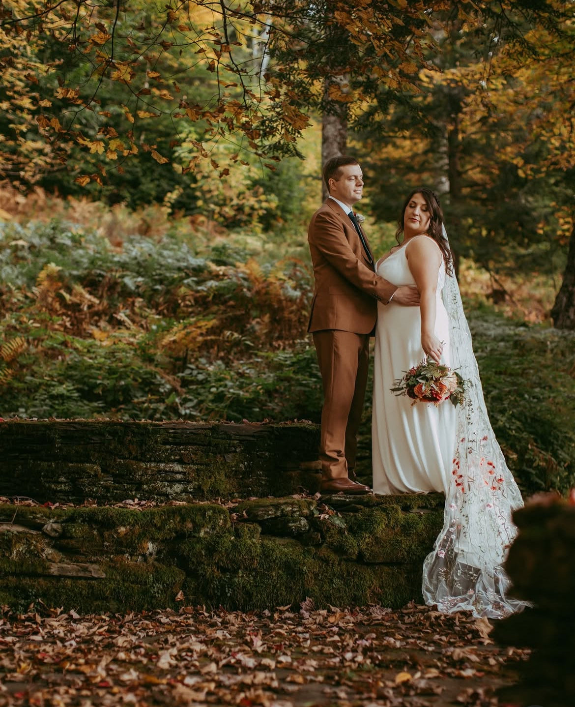 Muted Wildflower | Floral Wedding Veil