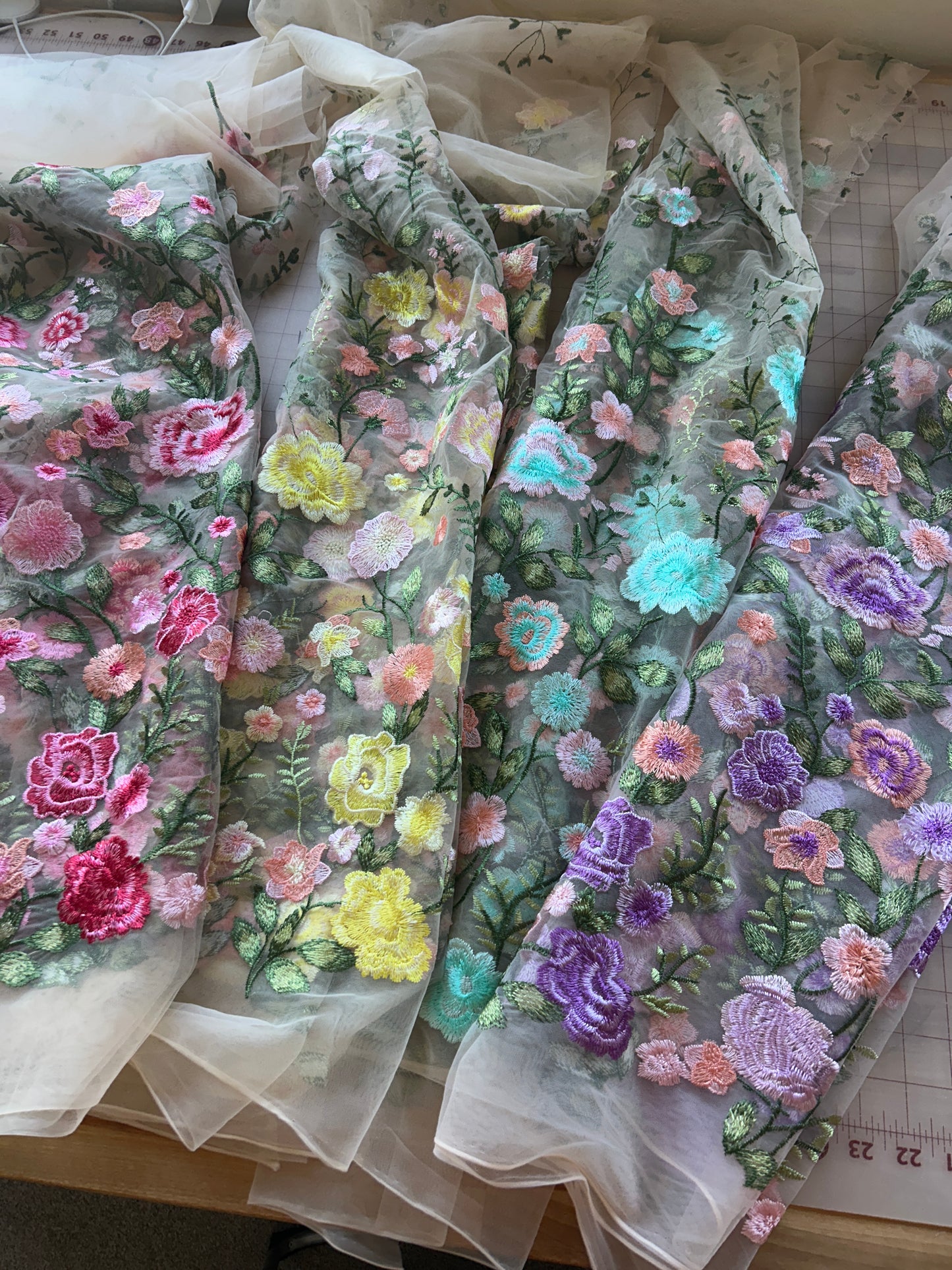 Fabric Samples: Peachy Rose (NEW)