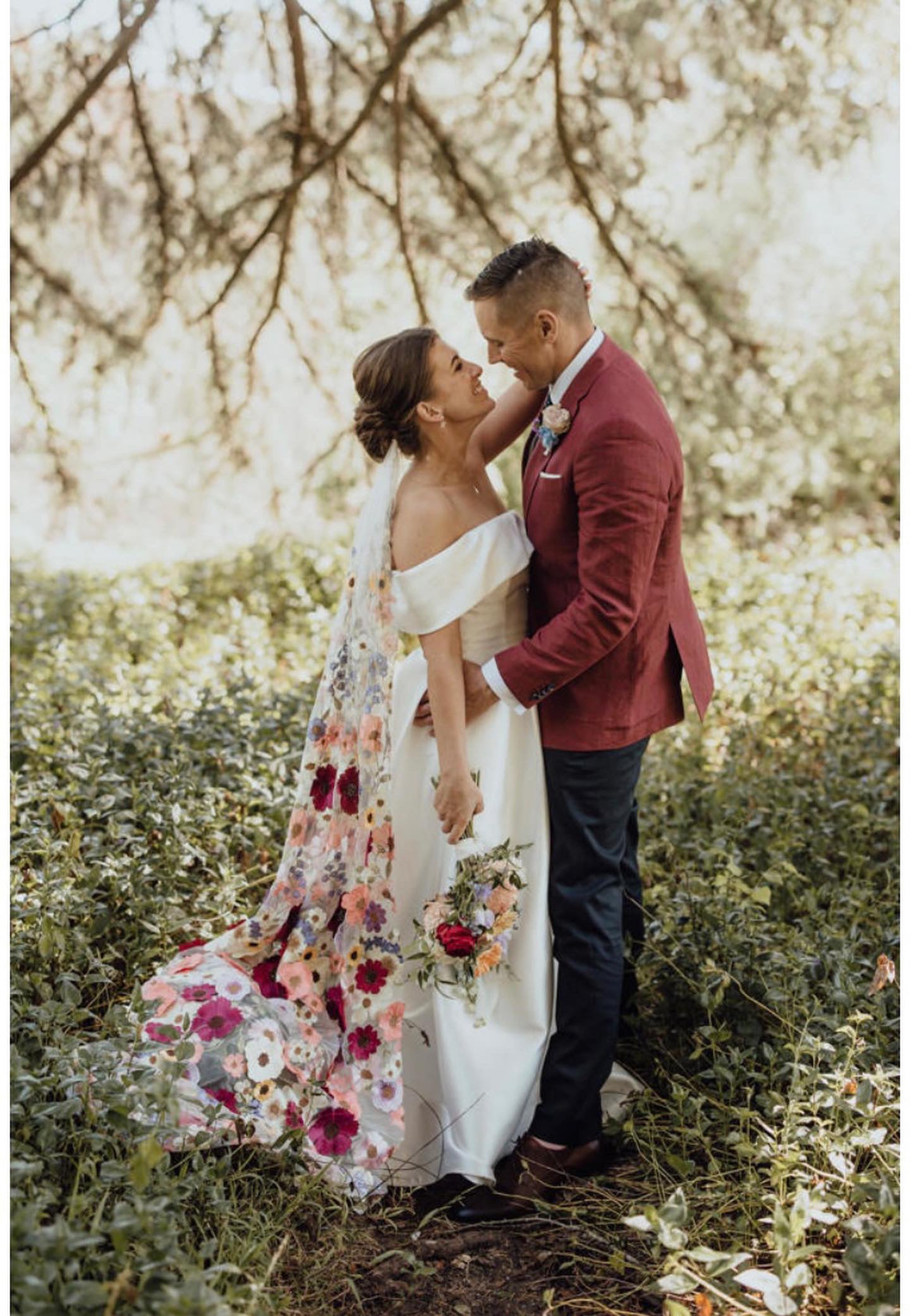 Betty's Garden | Floral Wedding Veil