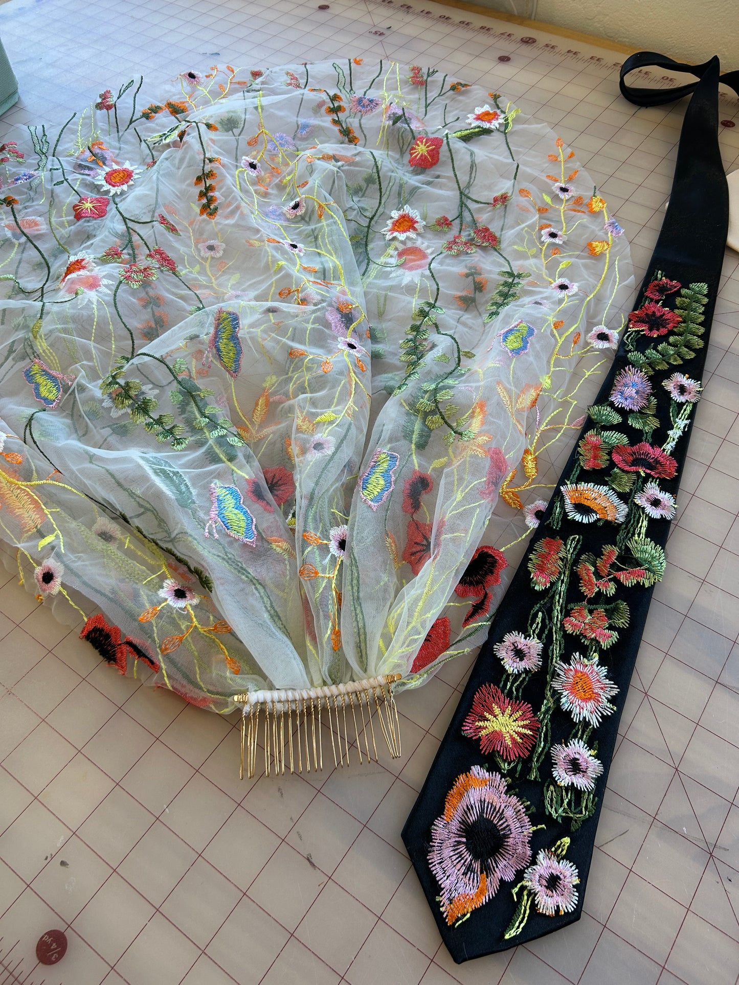 Orange Wildflower | Floral Ties