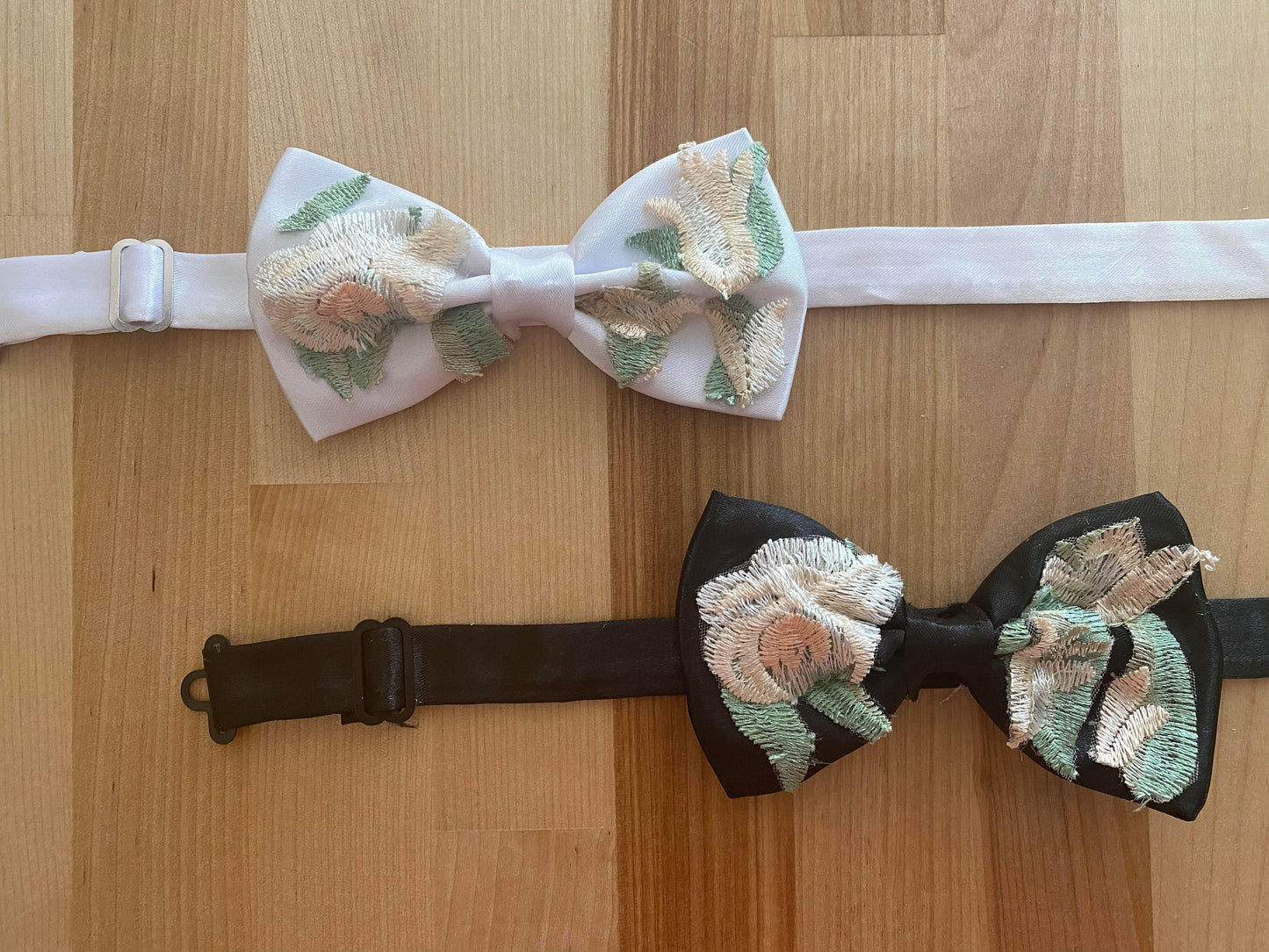 Vintage Rose Bow Tie