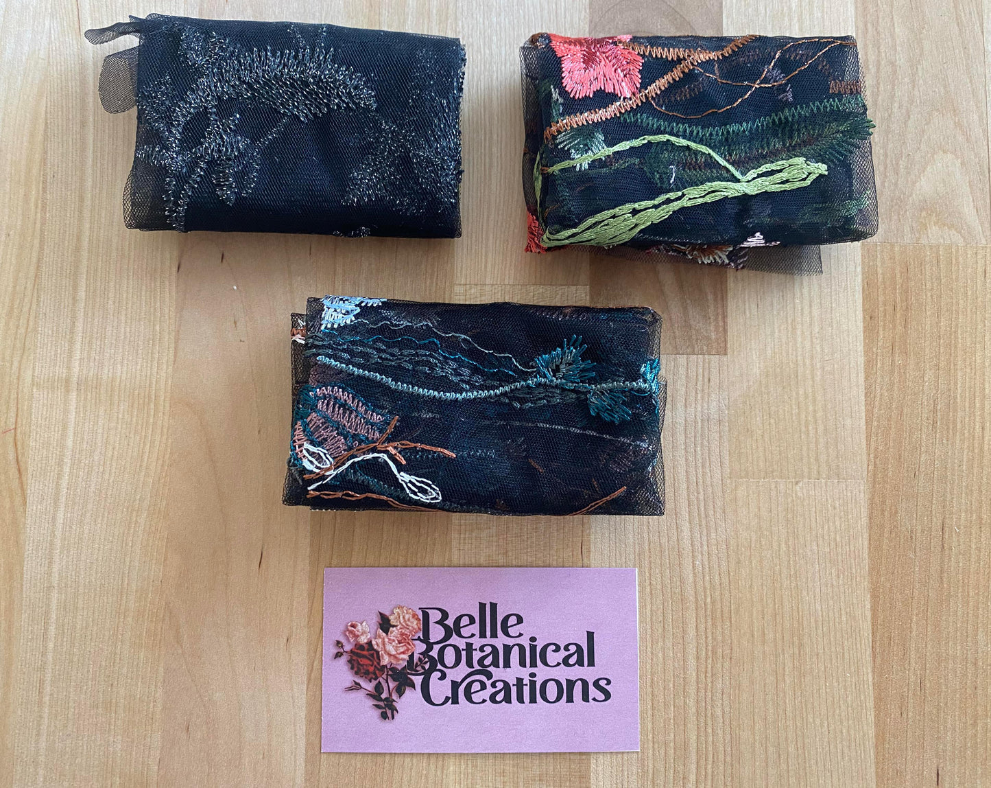 Swatches: Black Tulle Collections