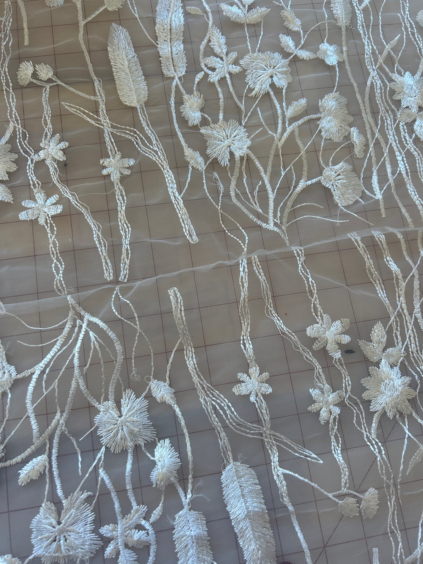 Ivory Wildflower | Floral Wedding Veil