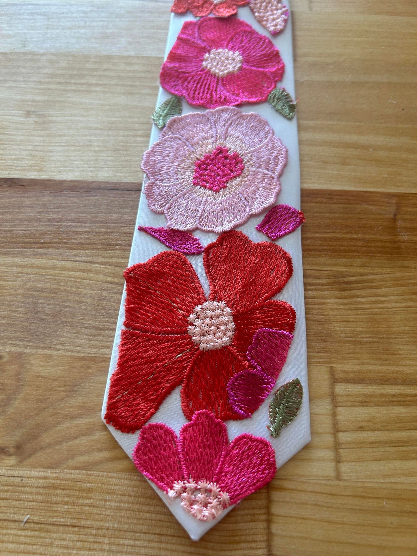 Flamingo Pink | Floral Tie