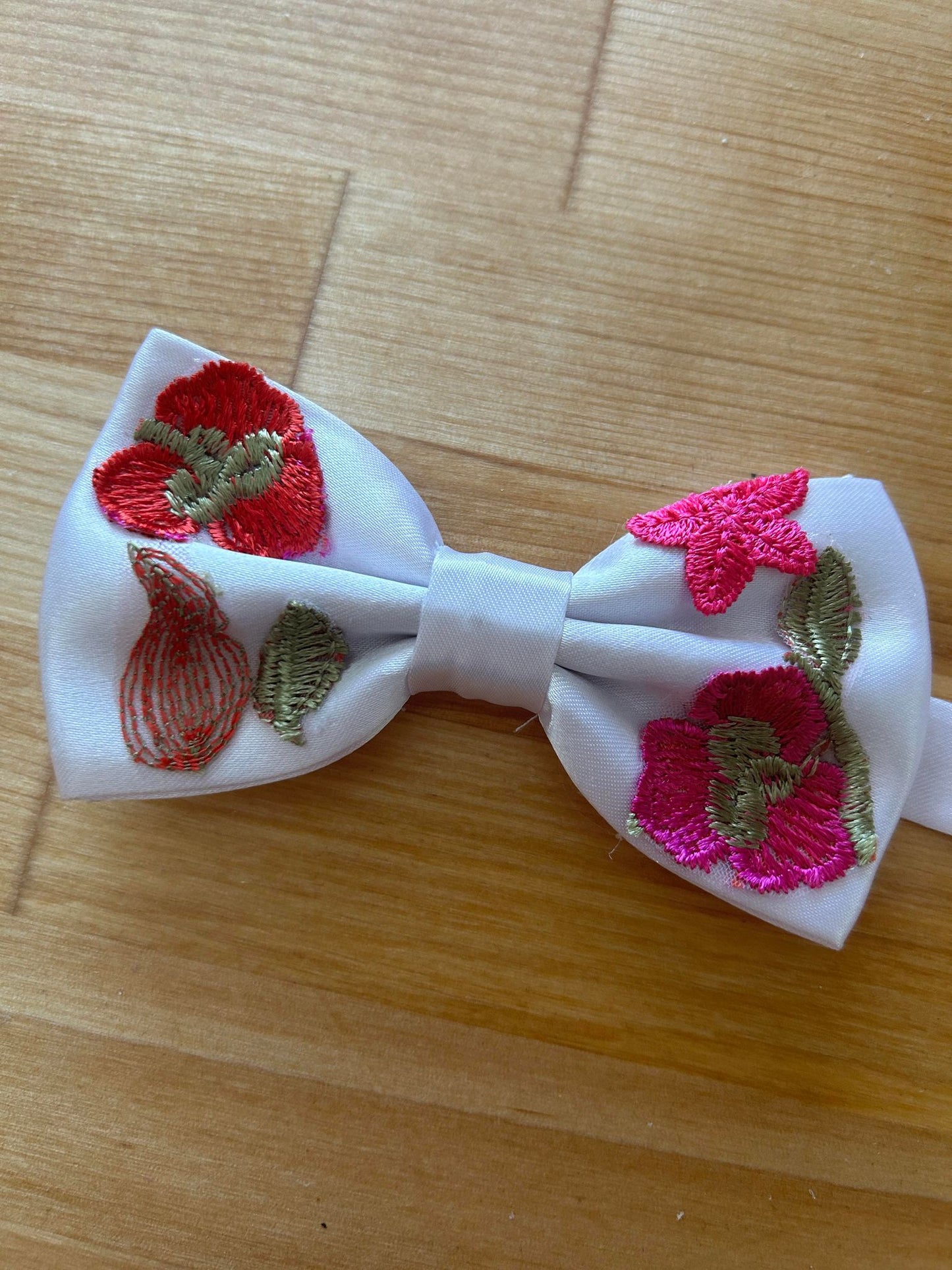 Flamingo Pink Bow Tie
