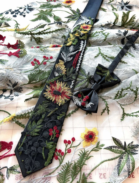 Enchanted Forest | Floral Bow Tie
