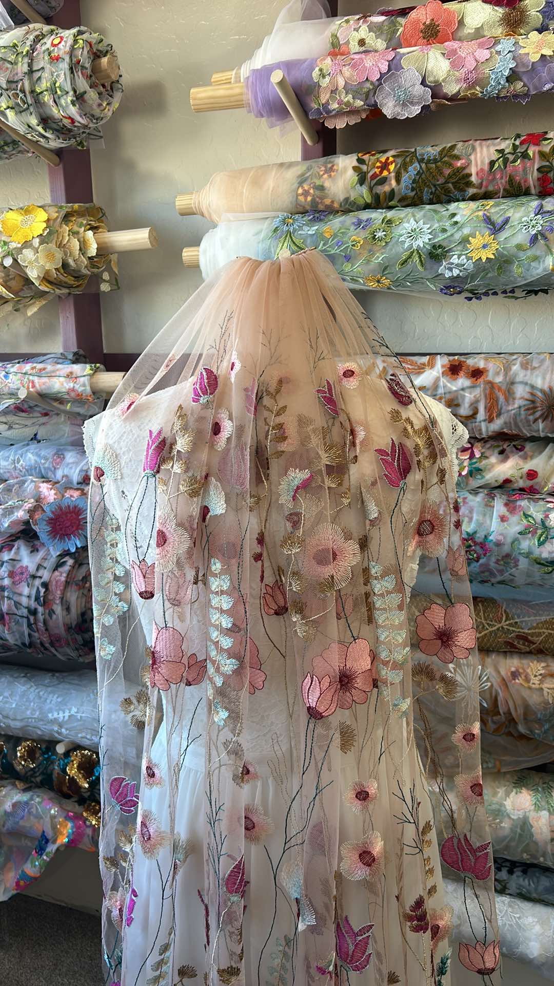 Blush Wildflower (42")  | Final Sale, Ready to Ship