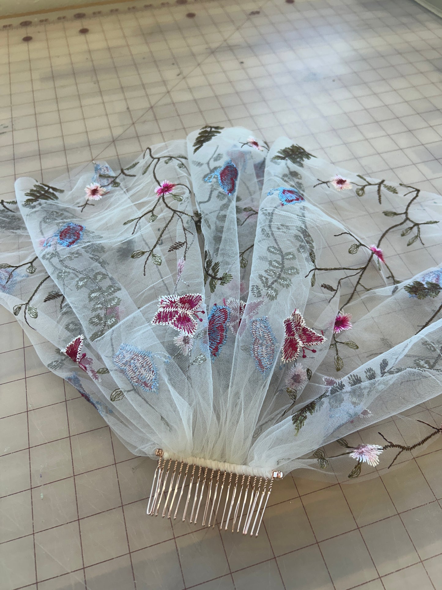 Mini Pink Wildflower 12" (Ready to Ship, Final Sale)