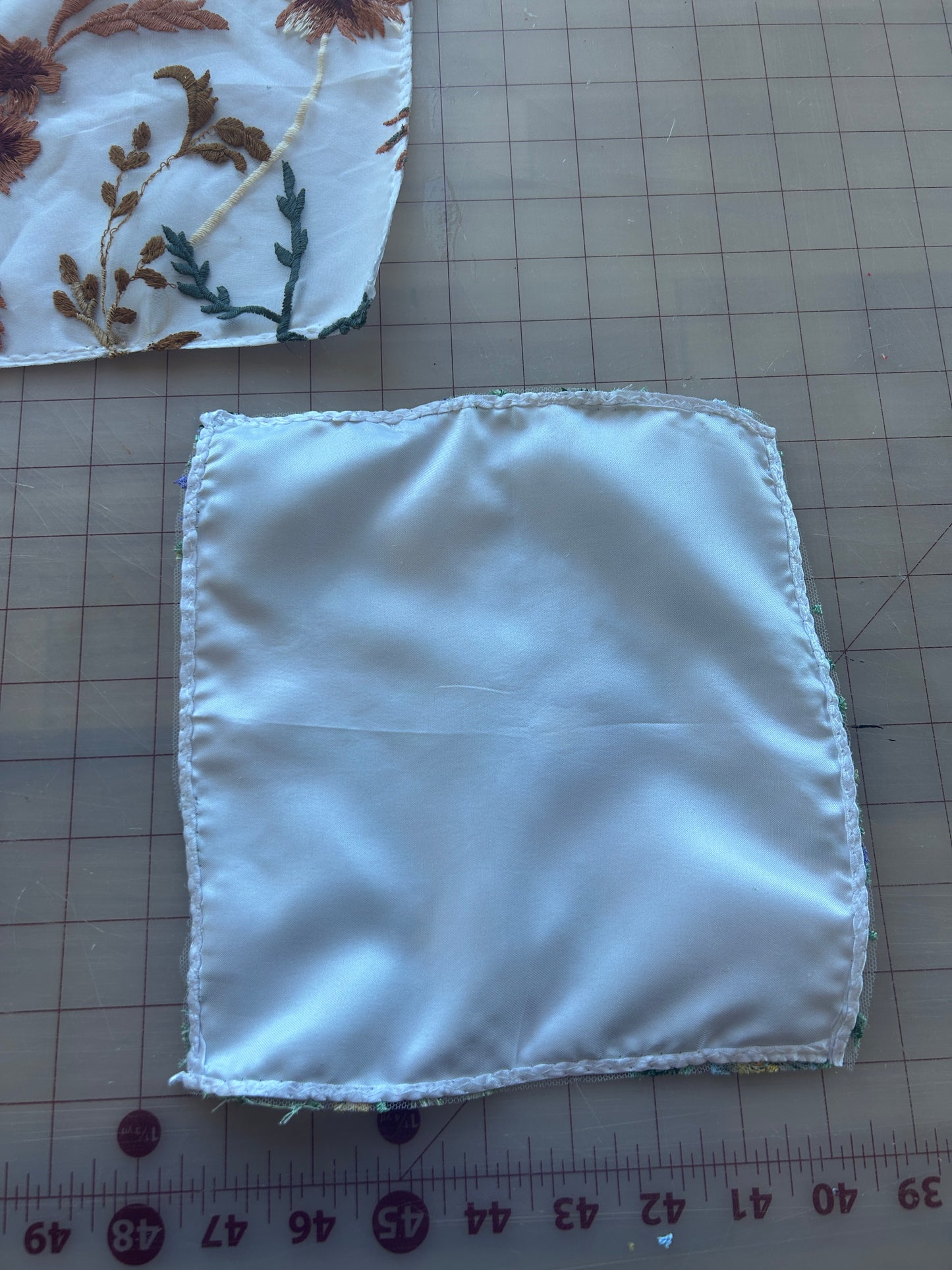 Embroidery Pocket Squares (multiple options) | Floral
