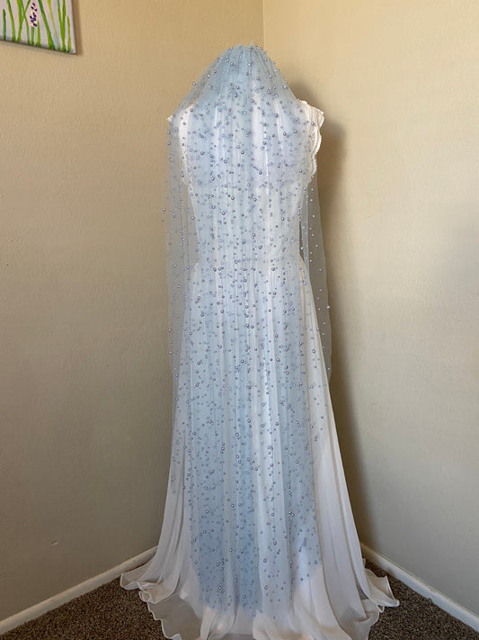 Light Blue Pearls (Clearance/Final Sale)