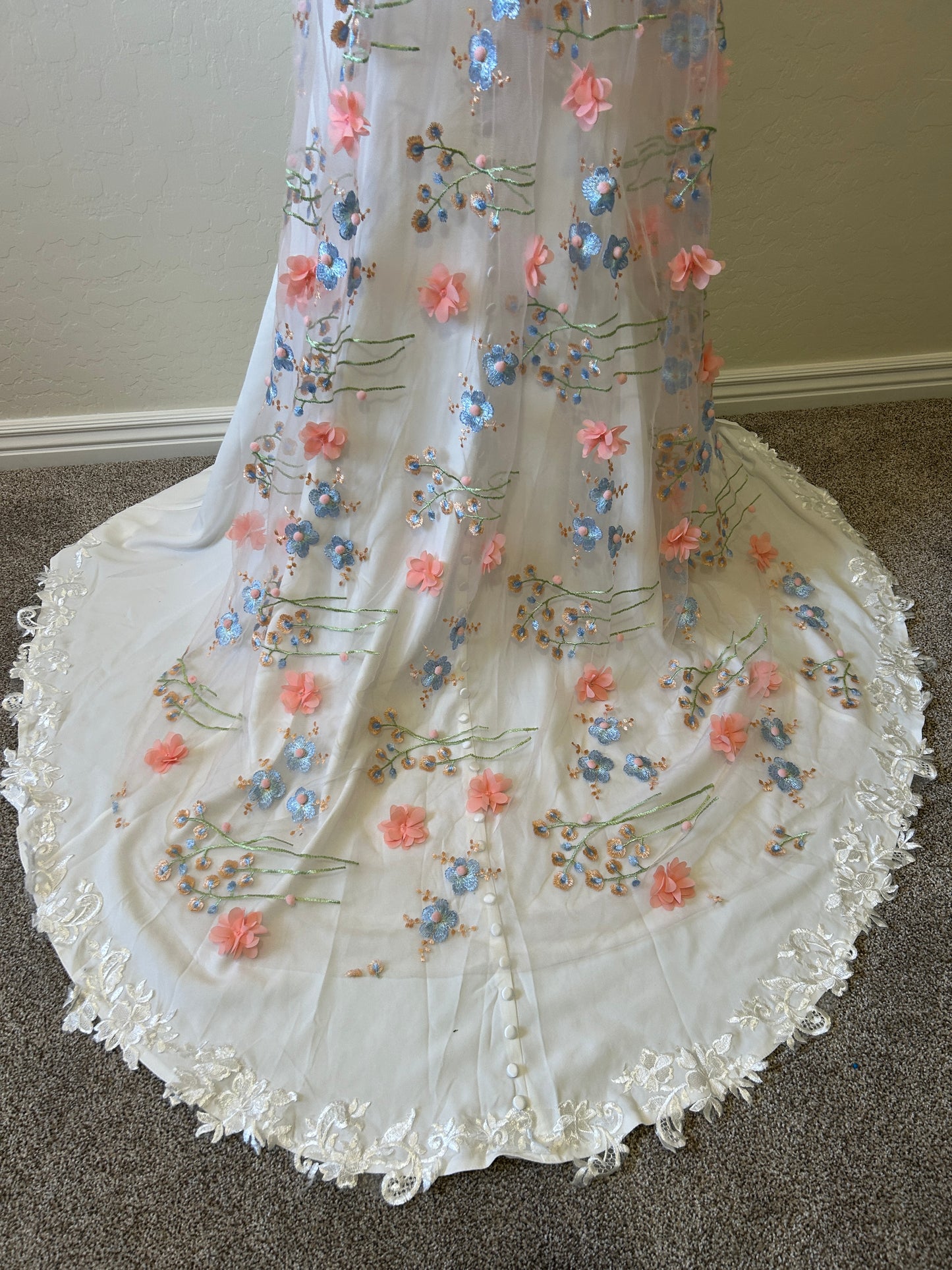 Pink Blue Pastel (70") | Final Sale, Ready to Ship