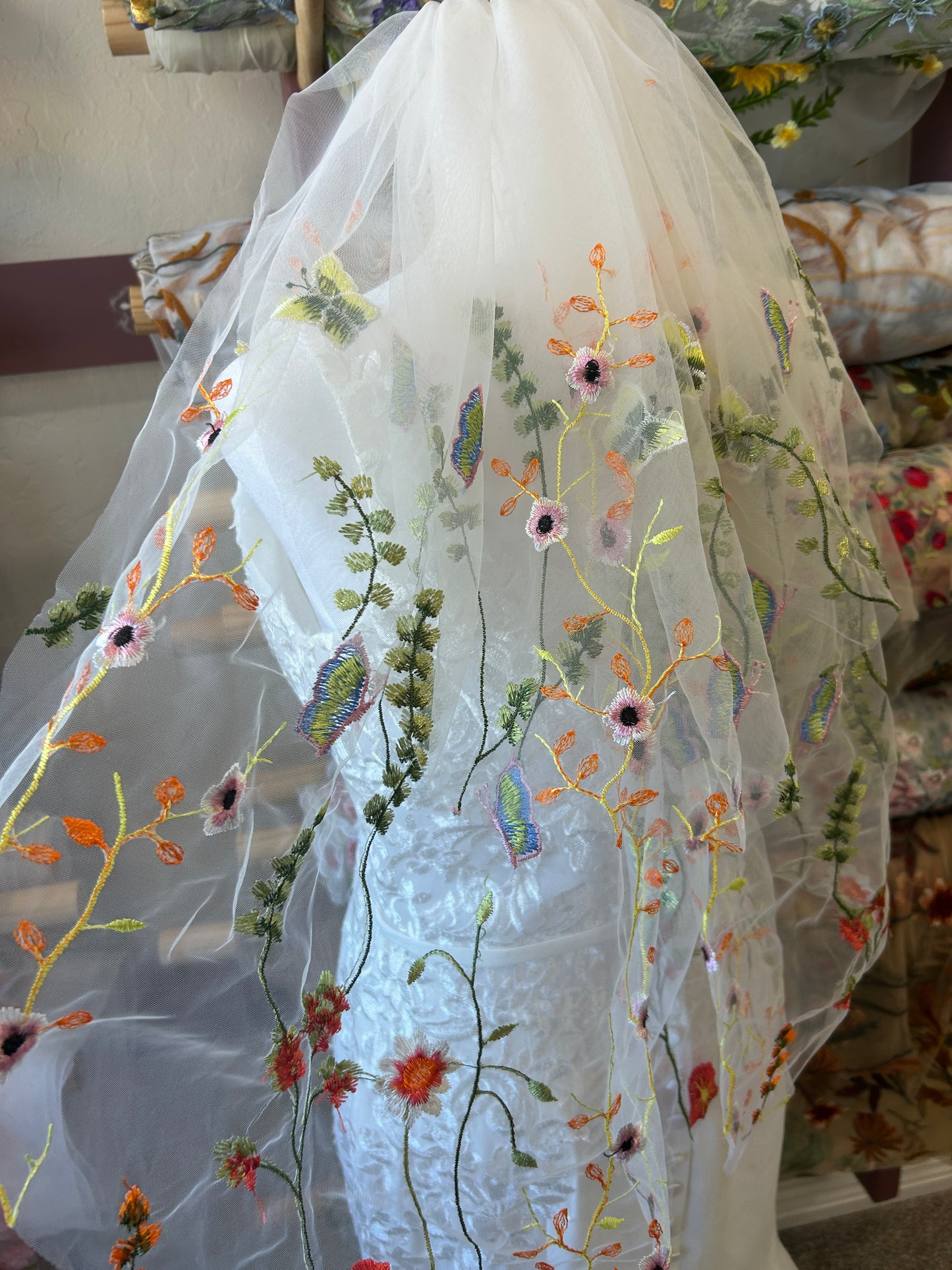 2-Tier Orange Wildflower (15”/25” | Ready to Ship