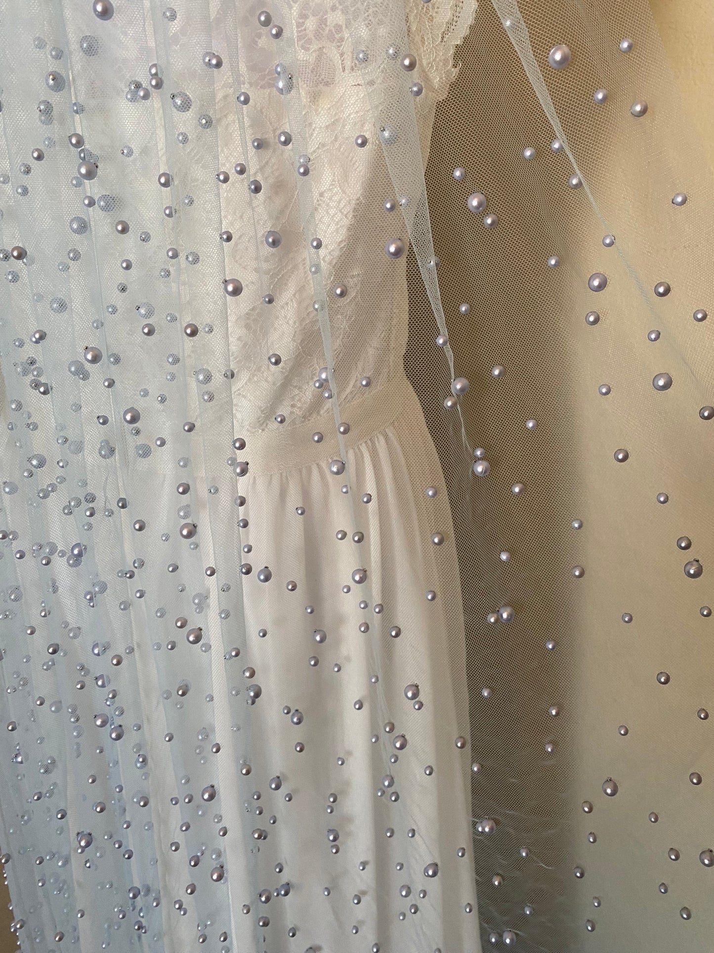 Light Blue Pearls (Clearance/Final Sale)