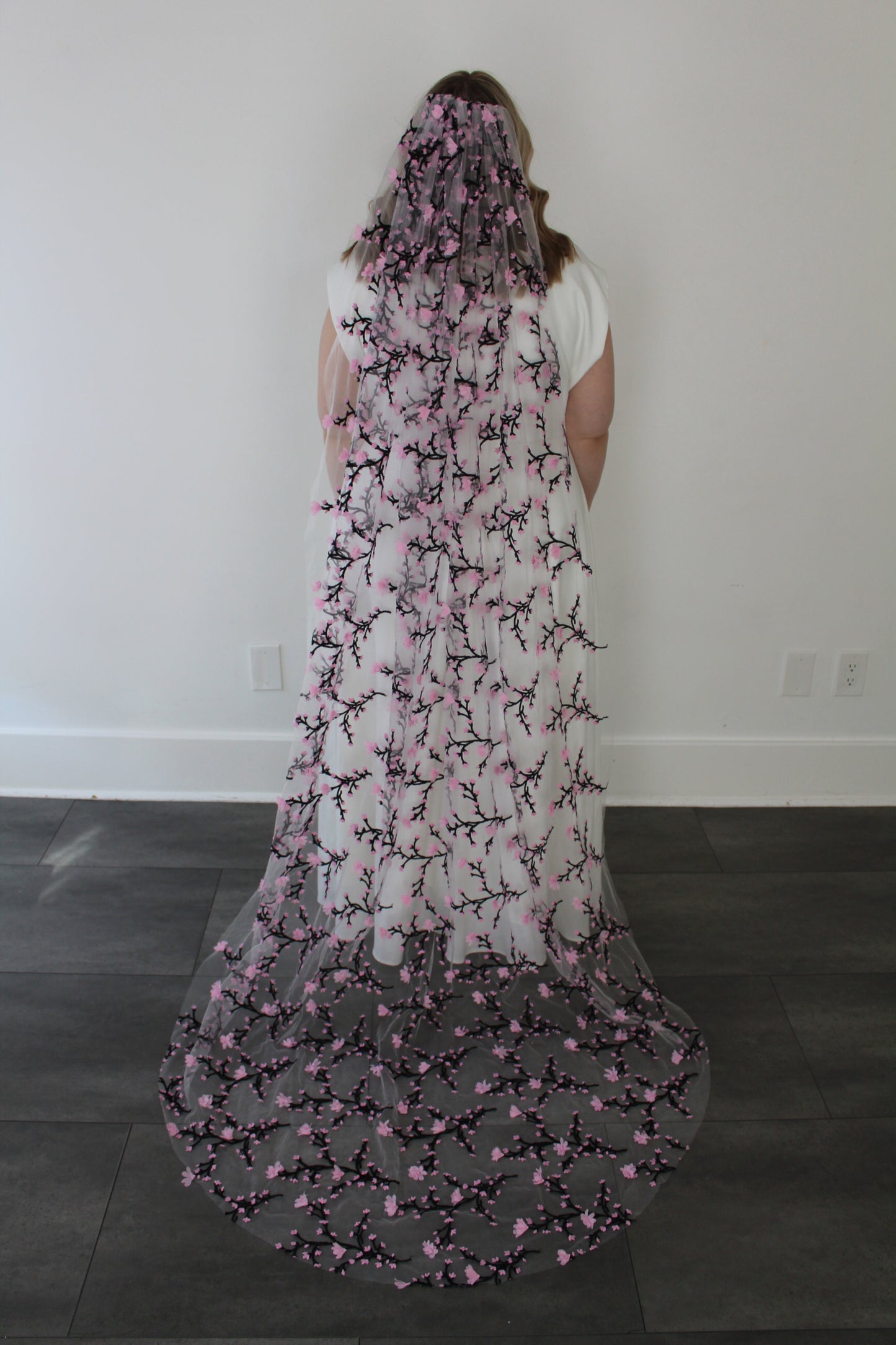 Cherry Blossom Veil