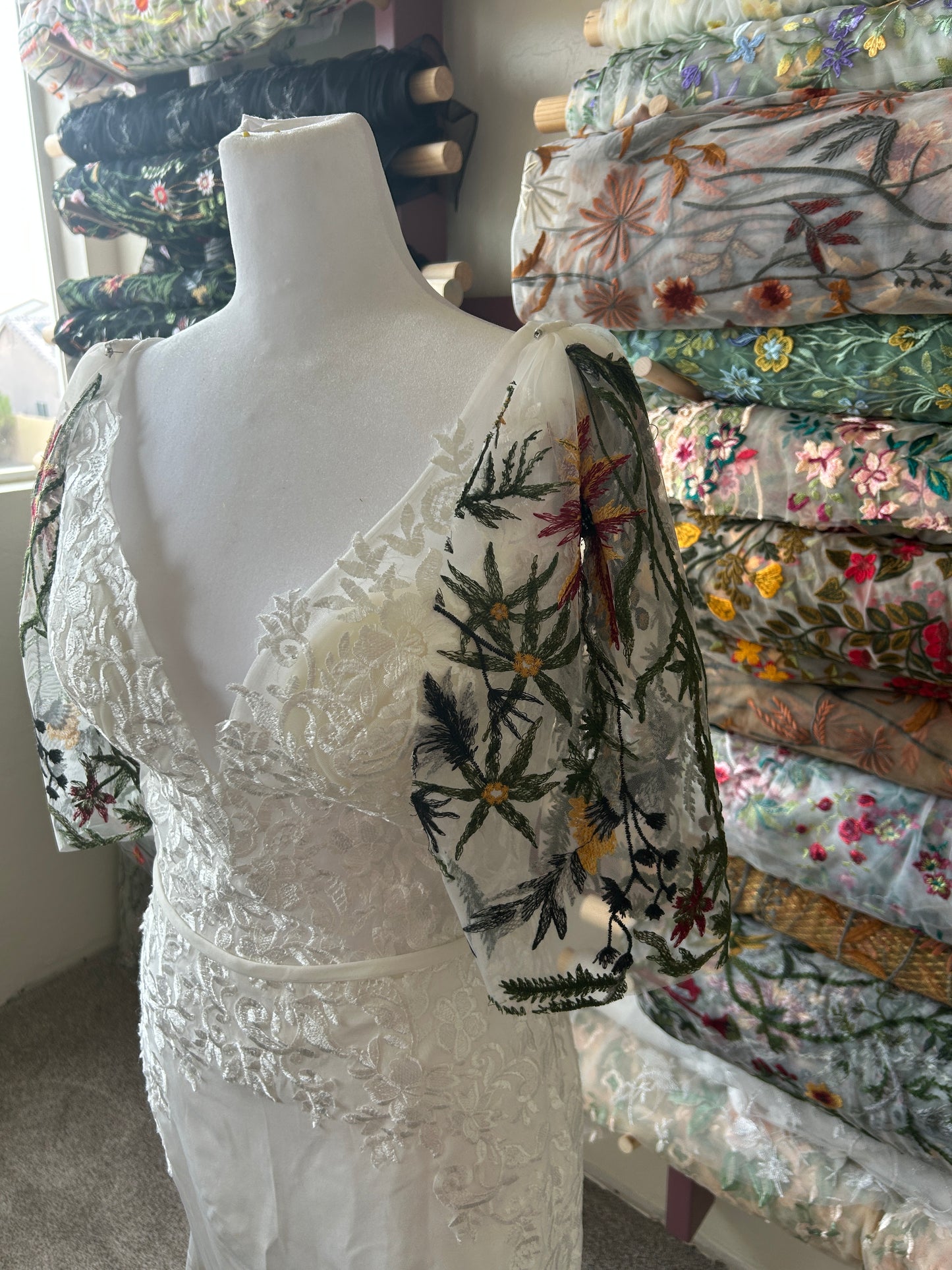 Detachable Flutter Sleeves (multiple options) | Floral