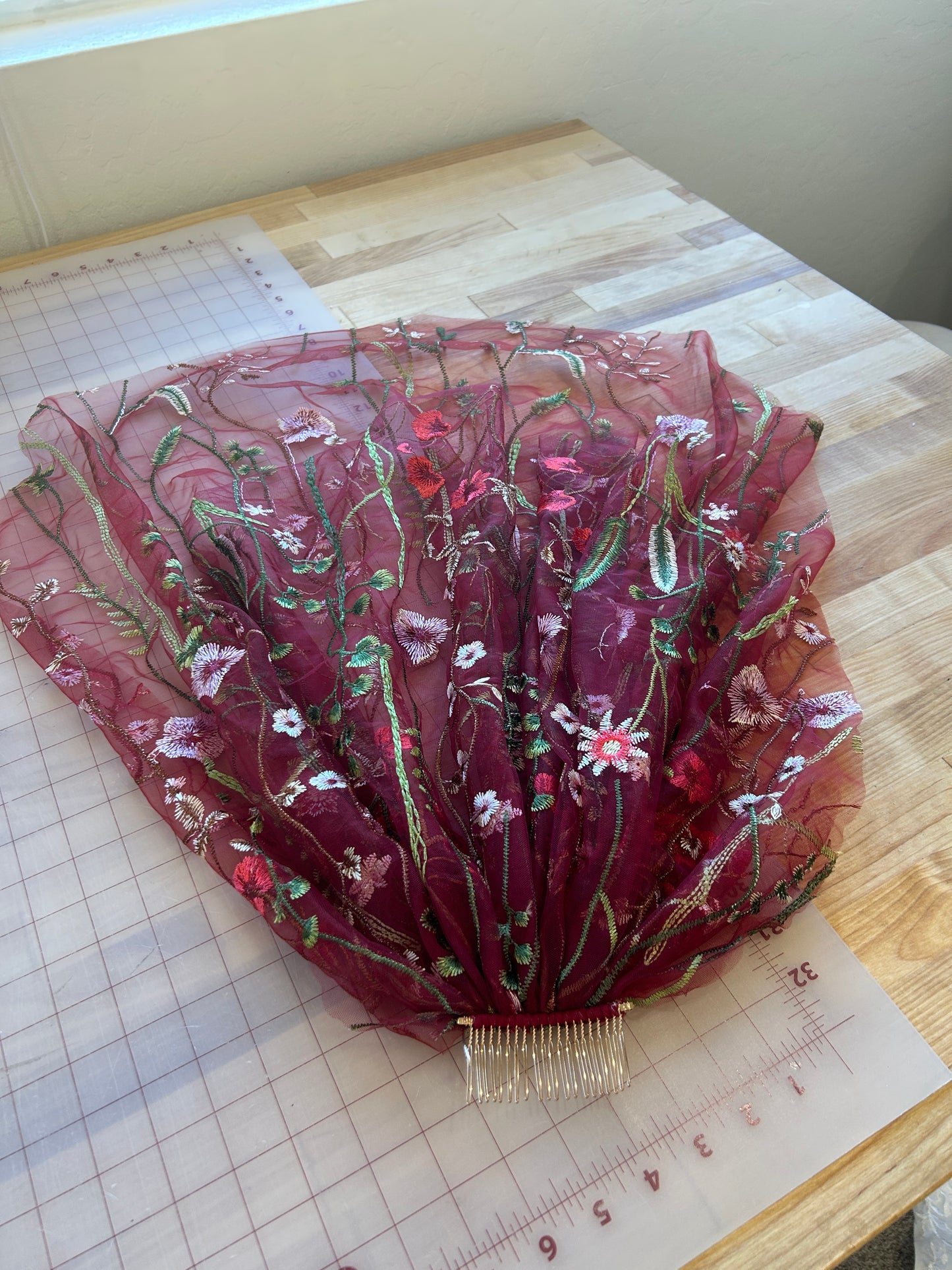 2-Tier Red Wildflower ( 18"/24") | Final Sale - Ready To Ship