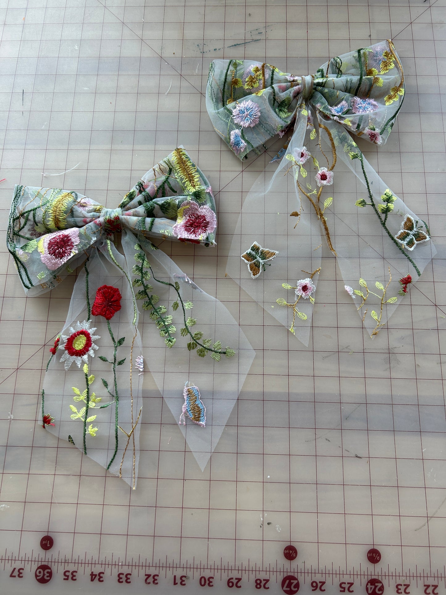 Vibrant Wildflower | Floral Hair Bow