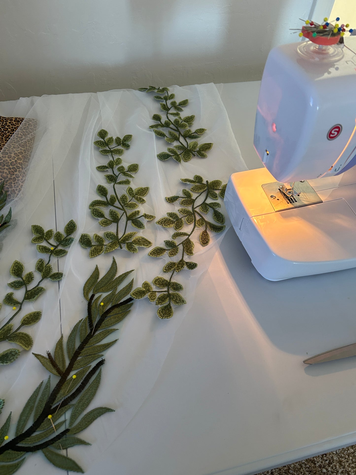 Evermore | Floral Greenery Veil