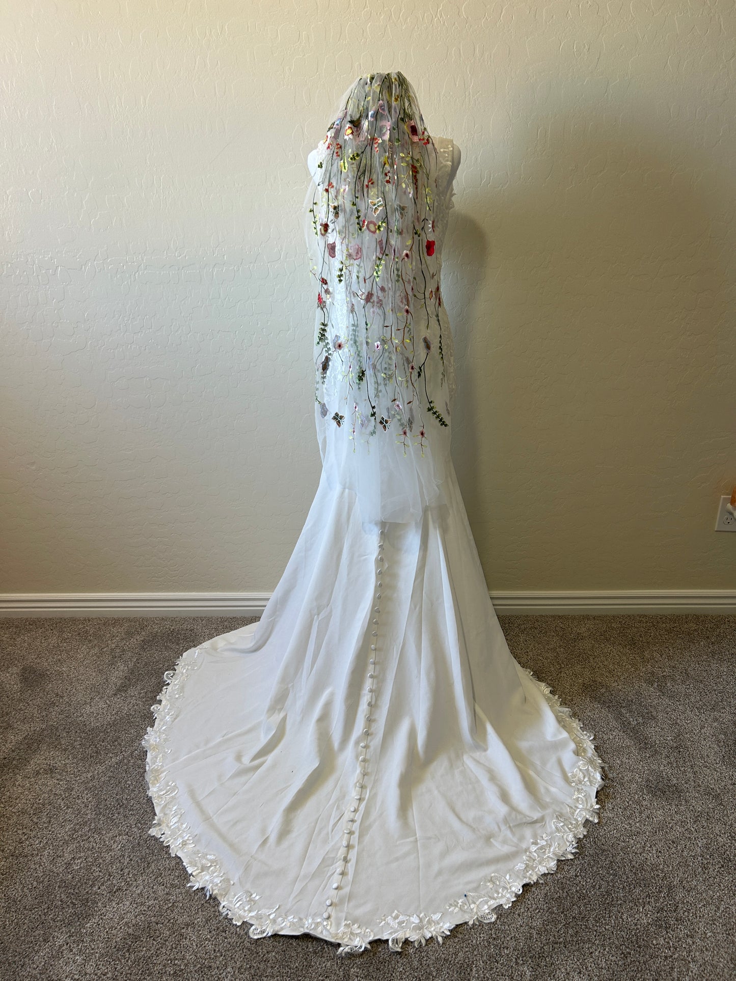 Vibrant Wildflower (38") | Final Sale, Ready to Ship