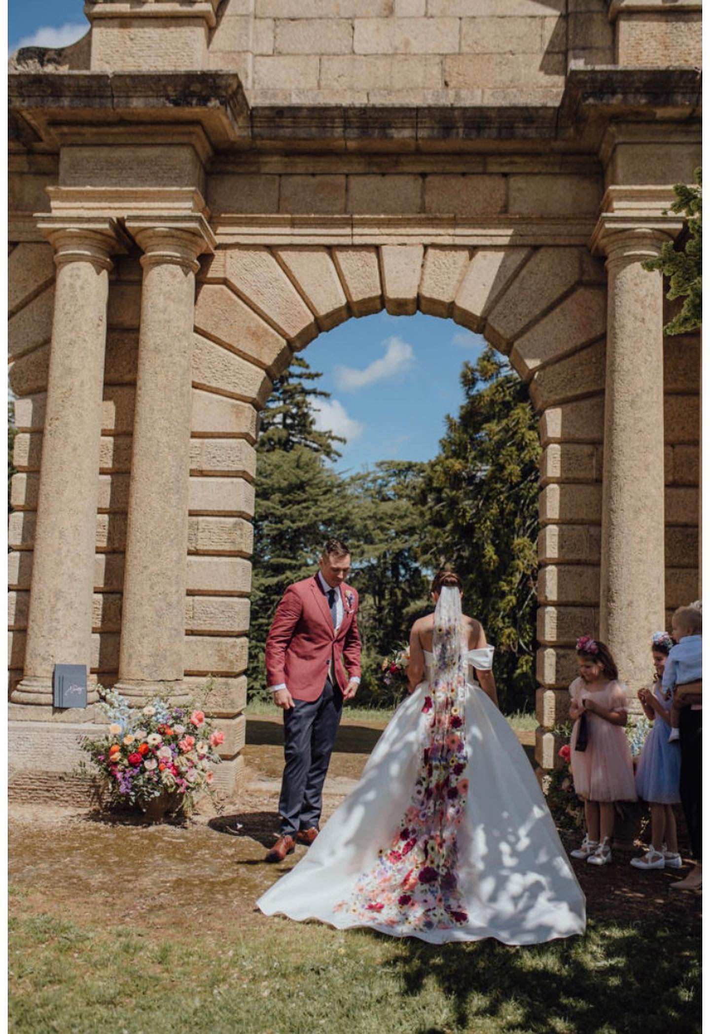 Betty's Garden | Floral Wedding Veil