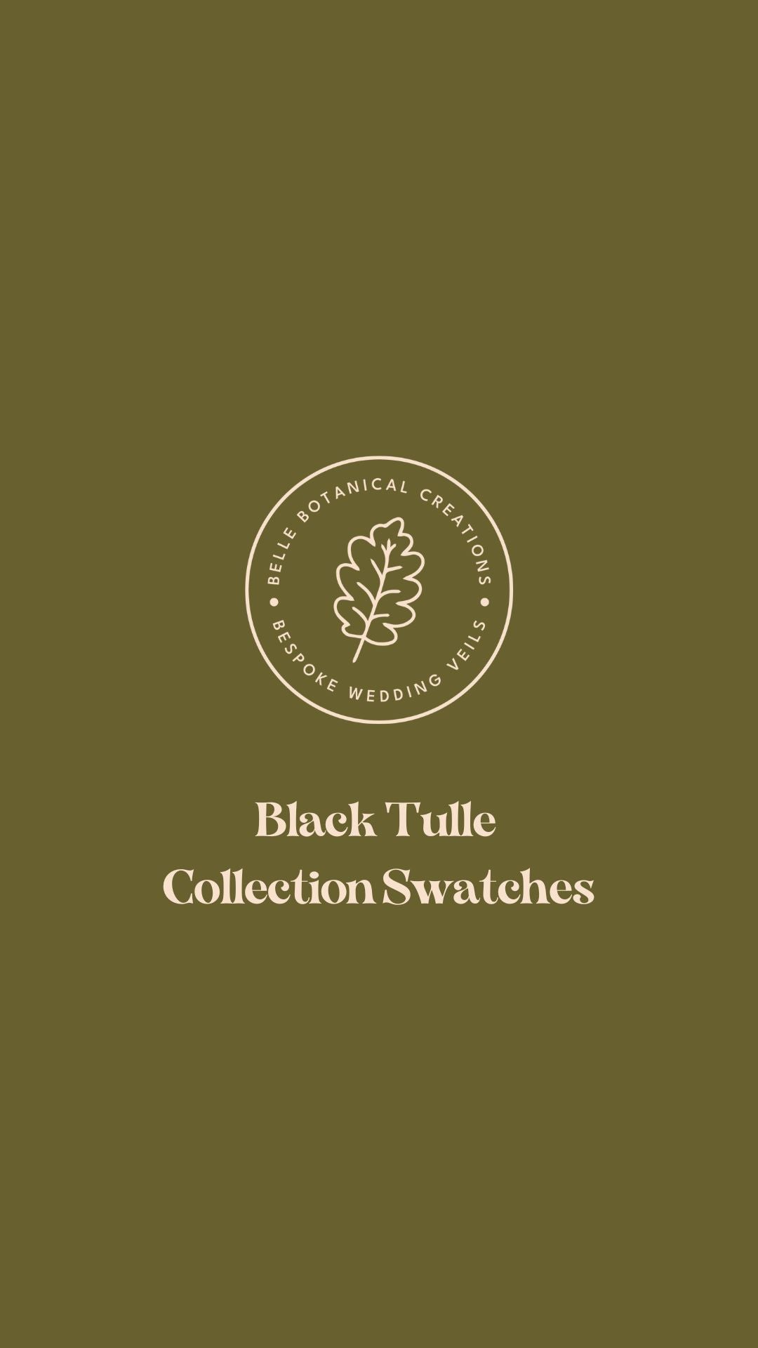 Swatches: Black Tulle Collections