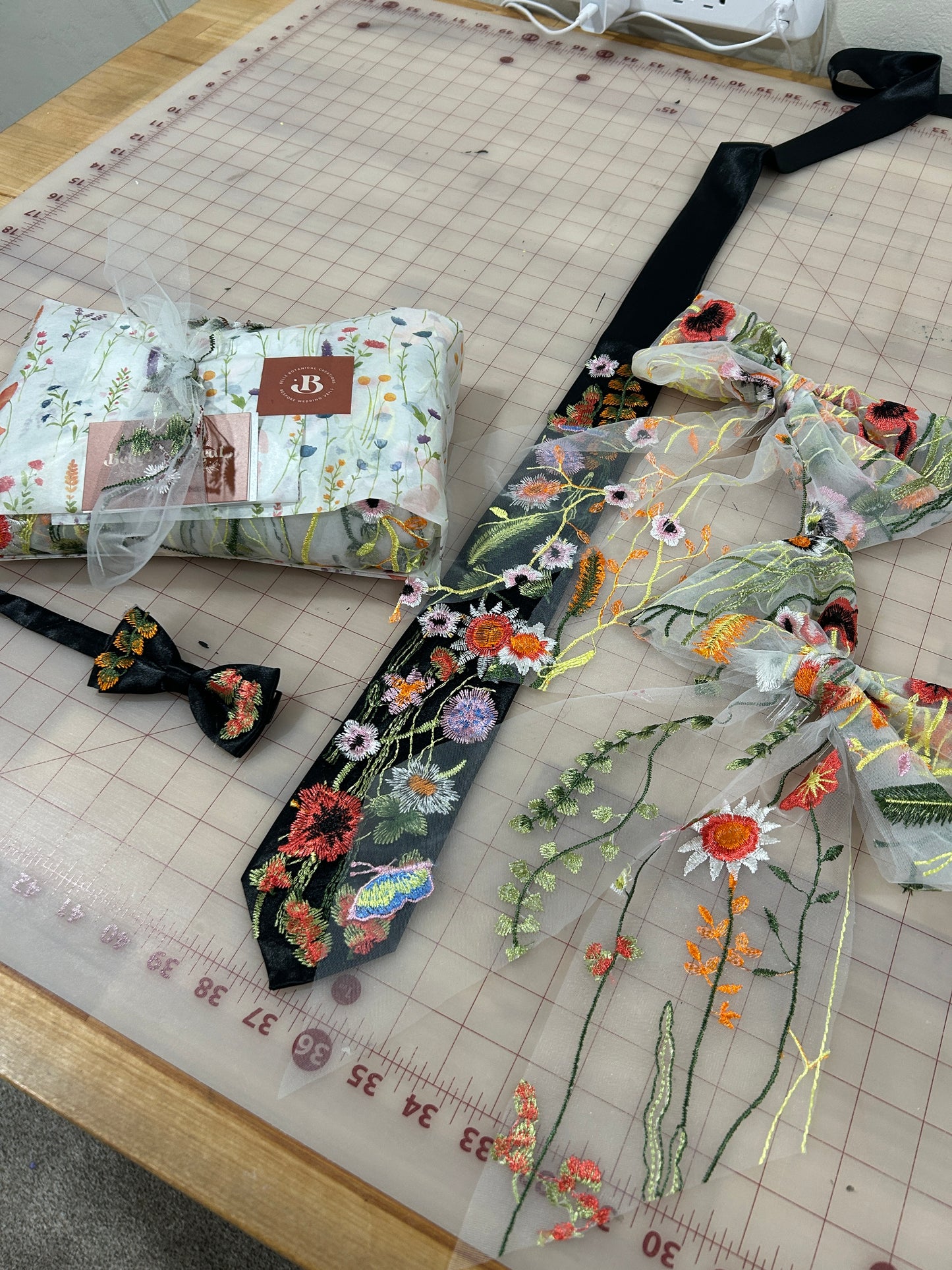 Orange Wildflower | Floral Ties