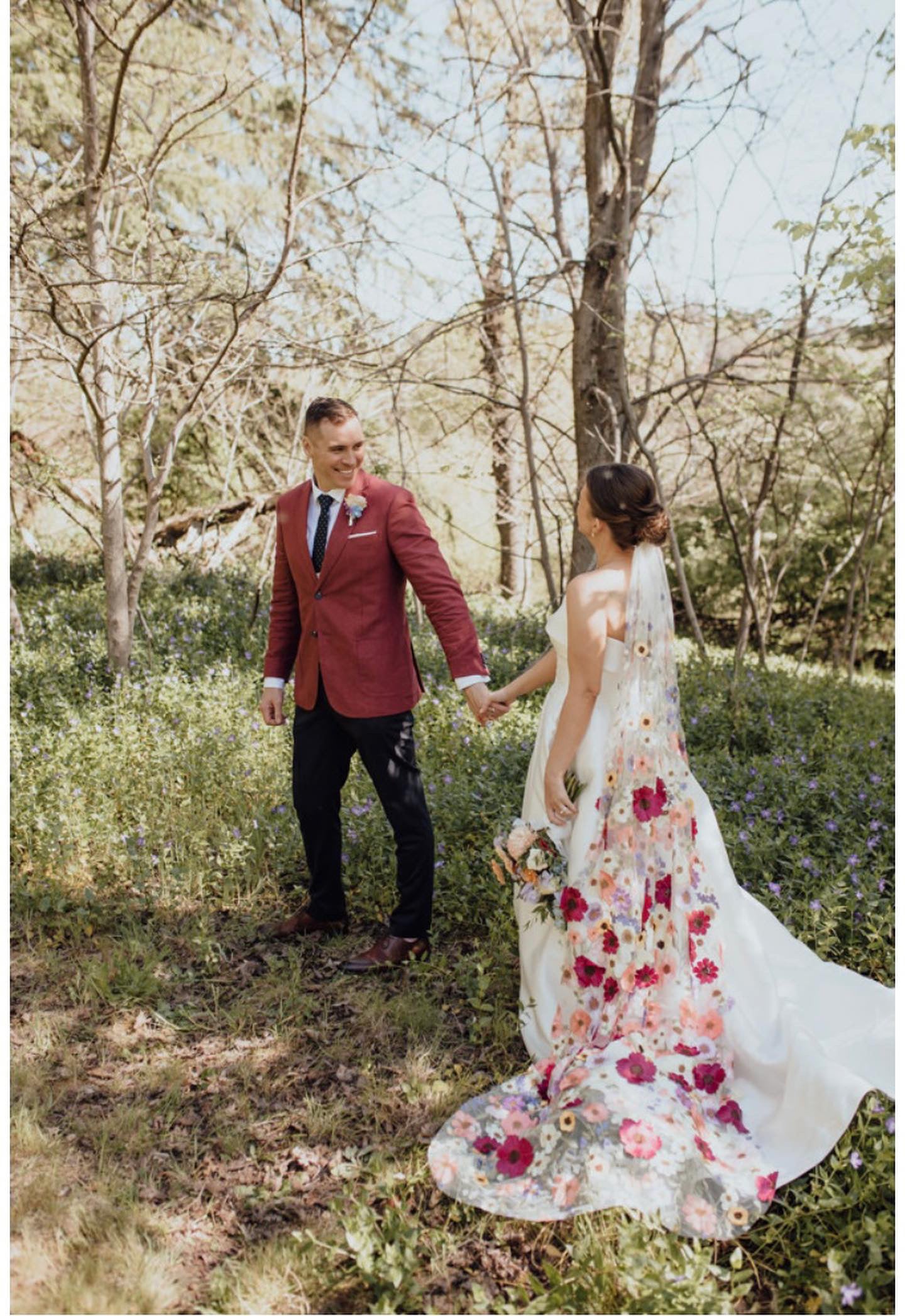 Betty's Garden | Floral Wedding Veil