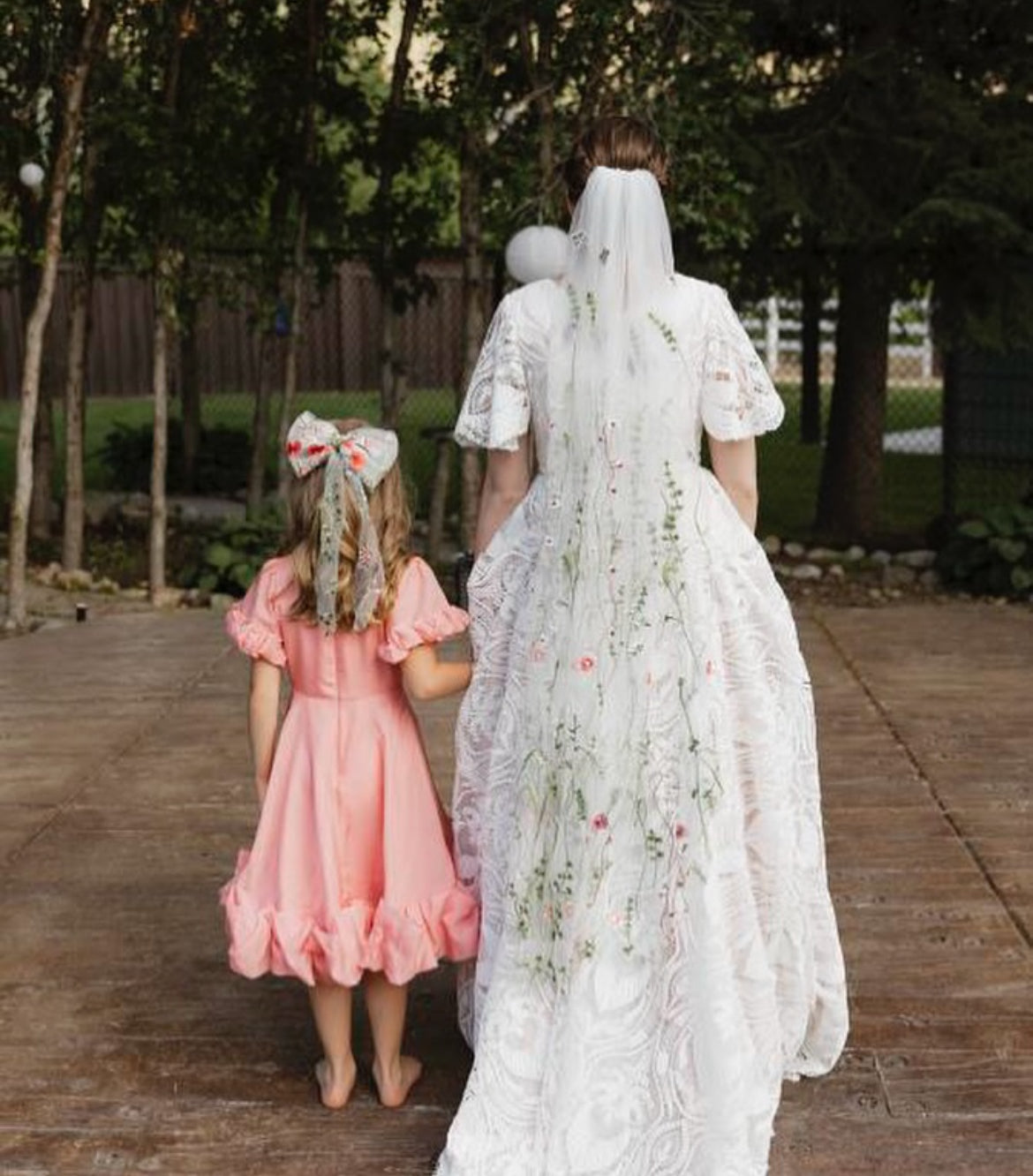 Vintage Rose | Floral Hair Bow