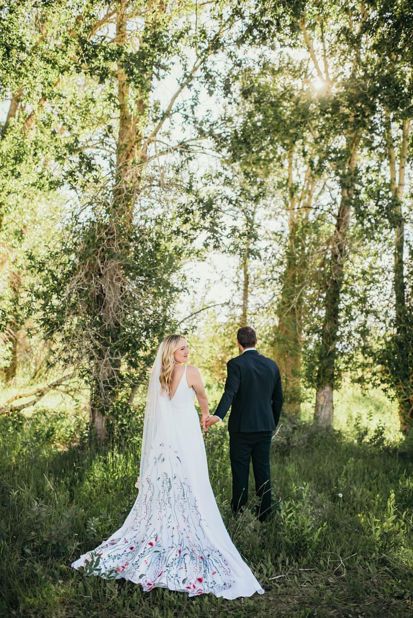 Simple Wildflower | Floral Wedding Veil