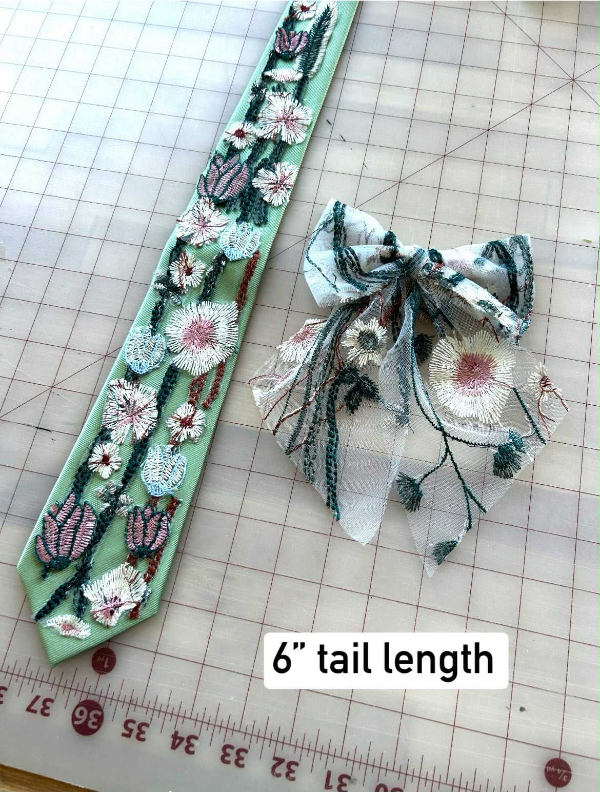 Jewel | Floral Hair Bow