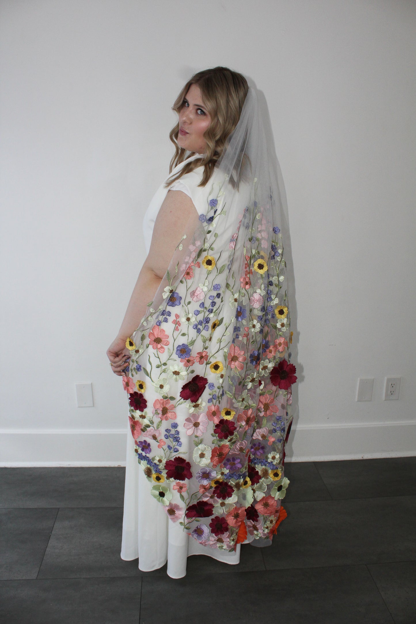 Betty's Garden | Floral Wedding Veil