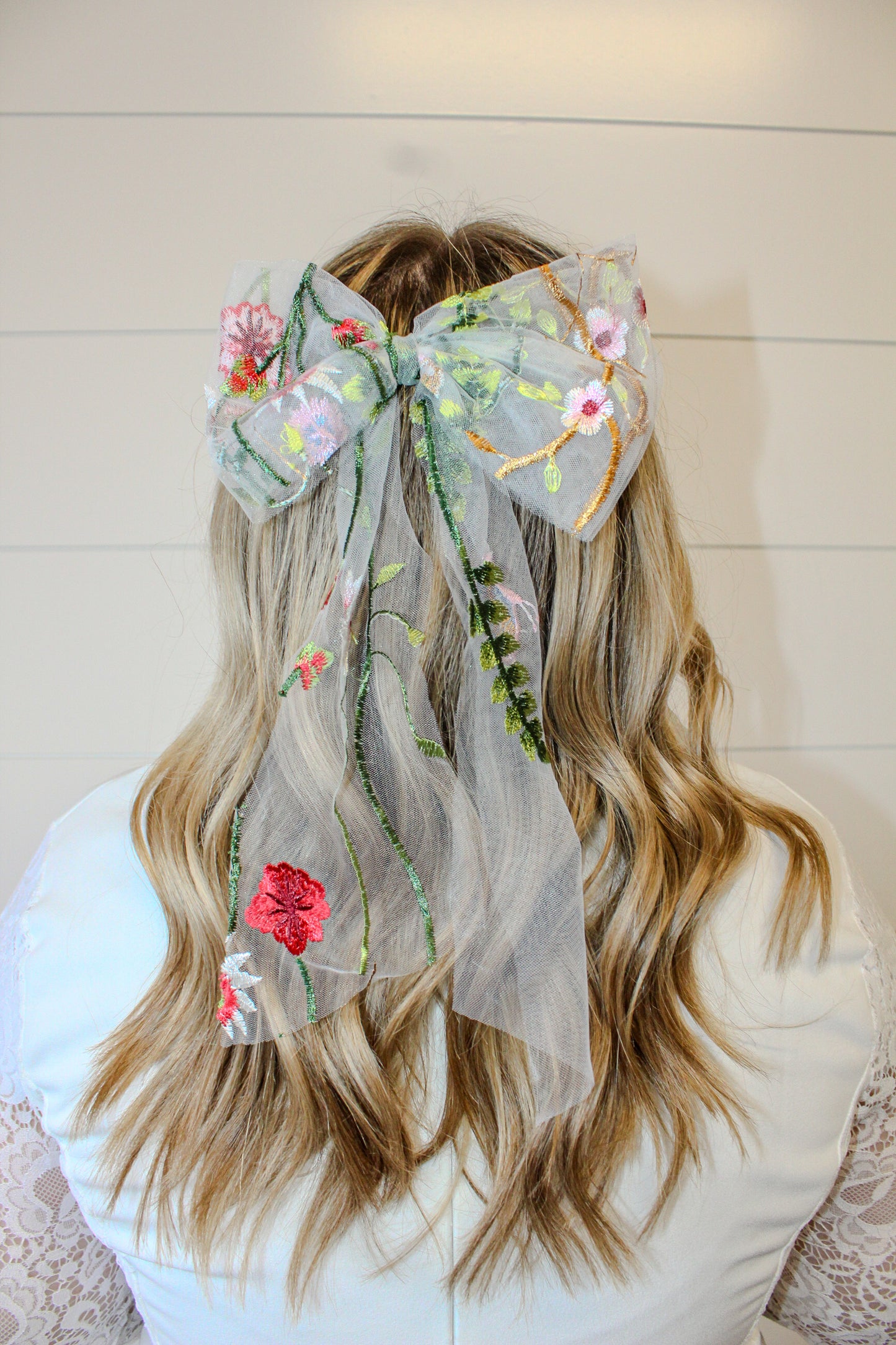 Vibrant Wildflower | Floral Hair Bow