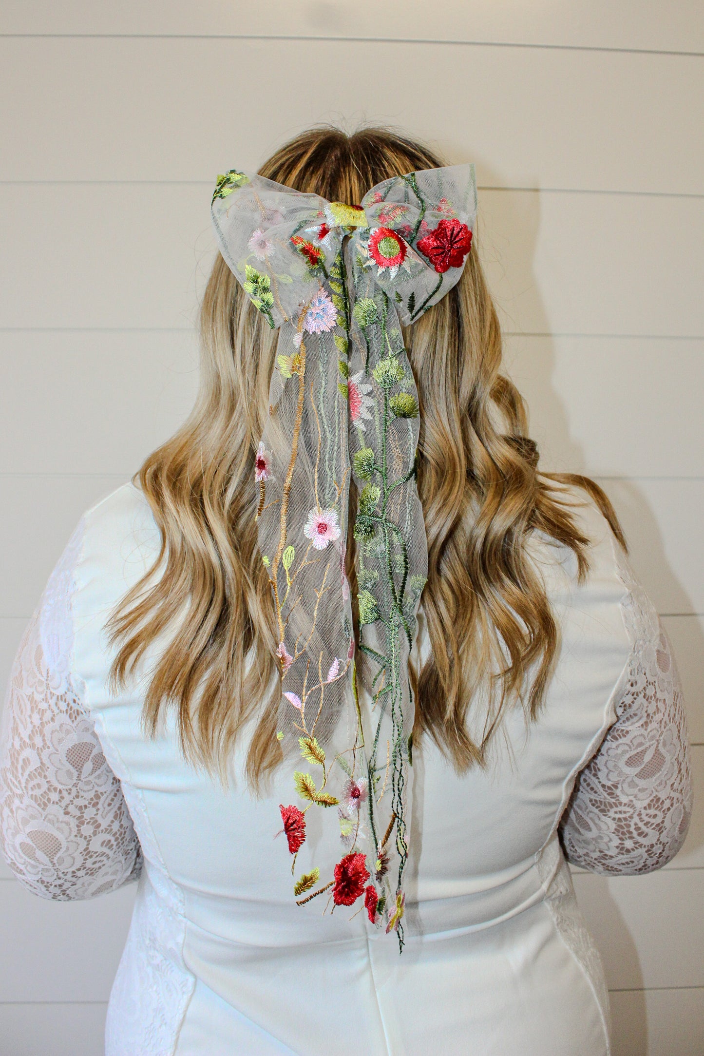 Vibrant Wildflower | Floral Hair Bow