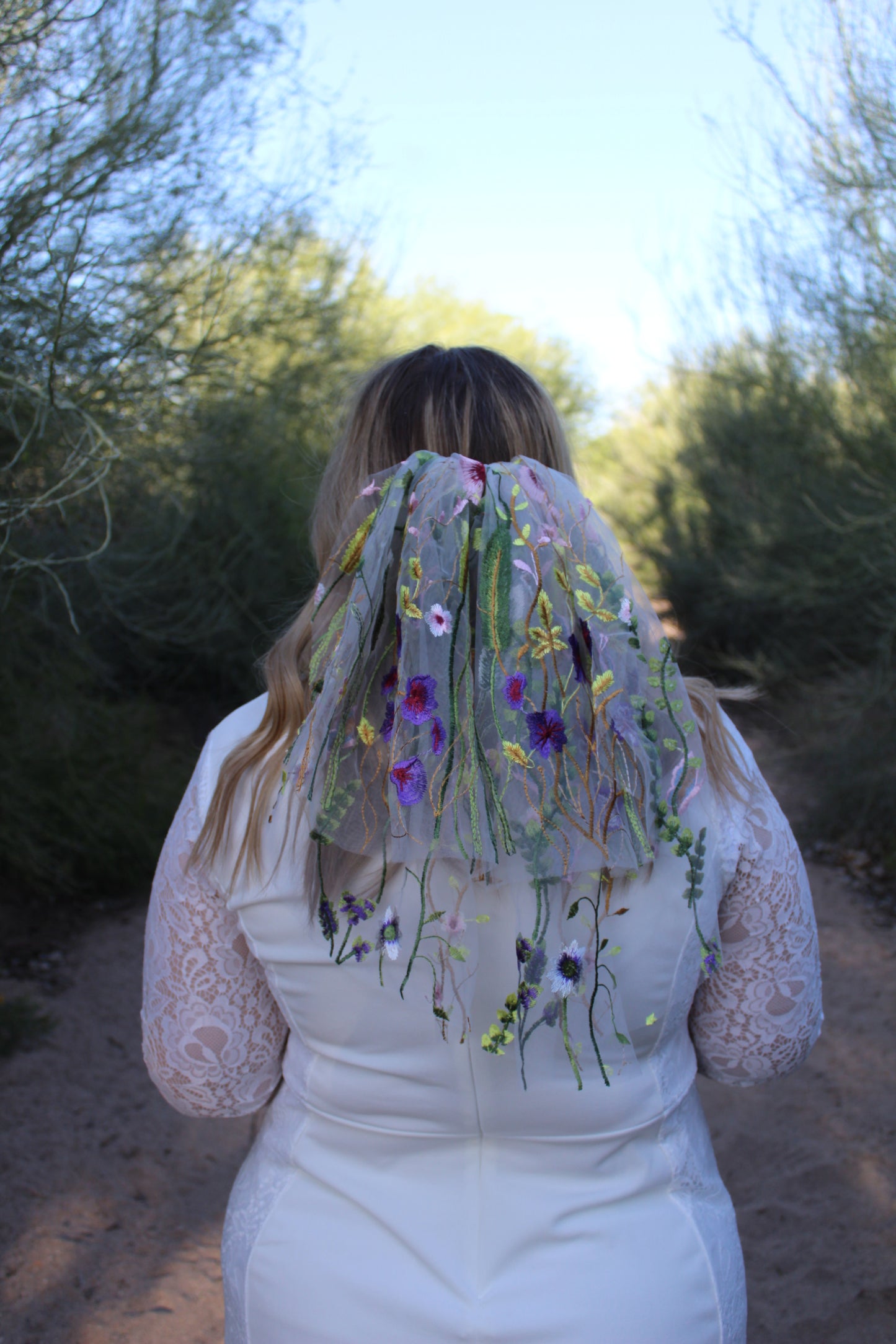 2-Tier Mini Wildflower | Floral Wedding Veil