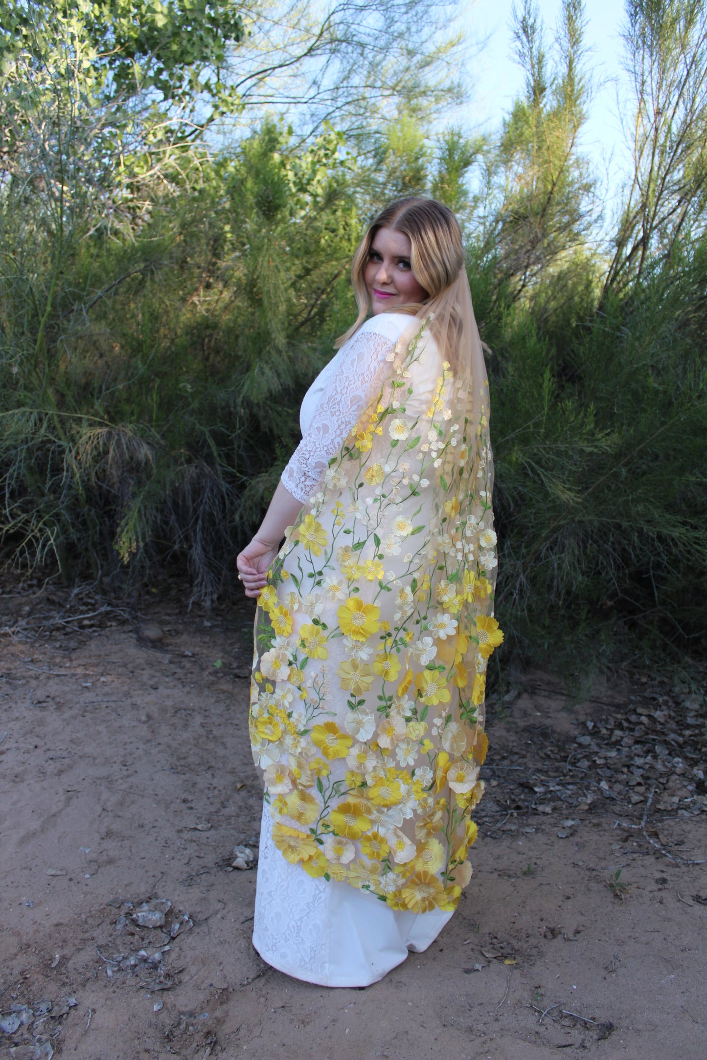 Sunrise Blvd | Floral Wedding Veil
