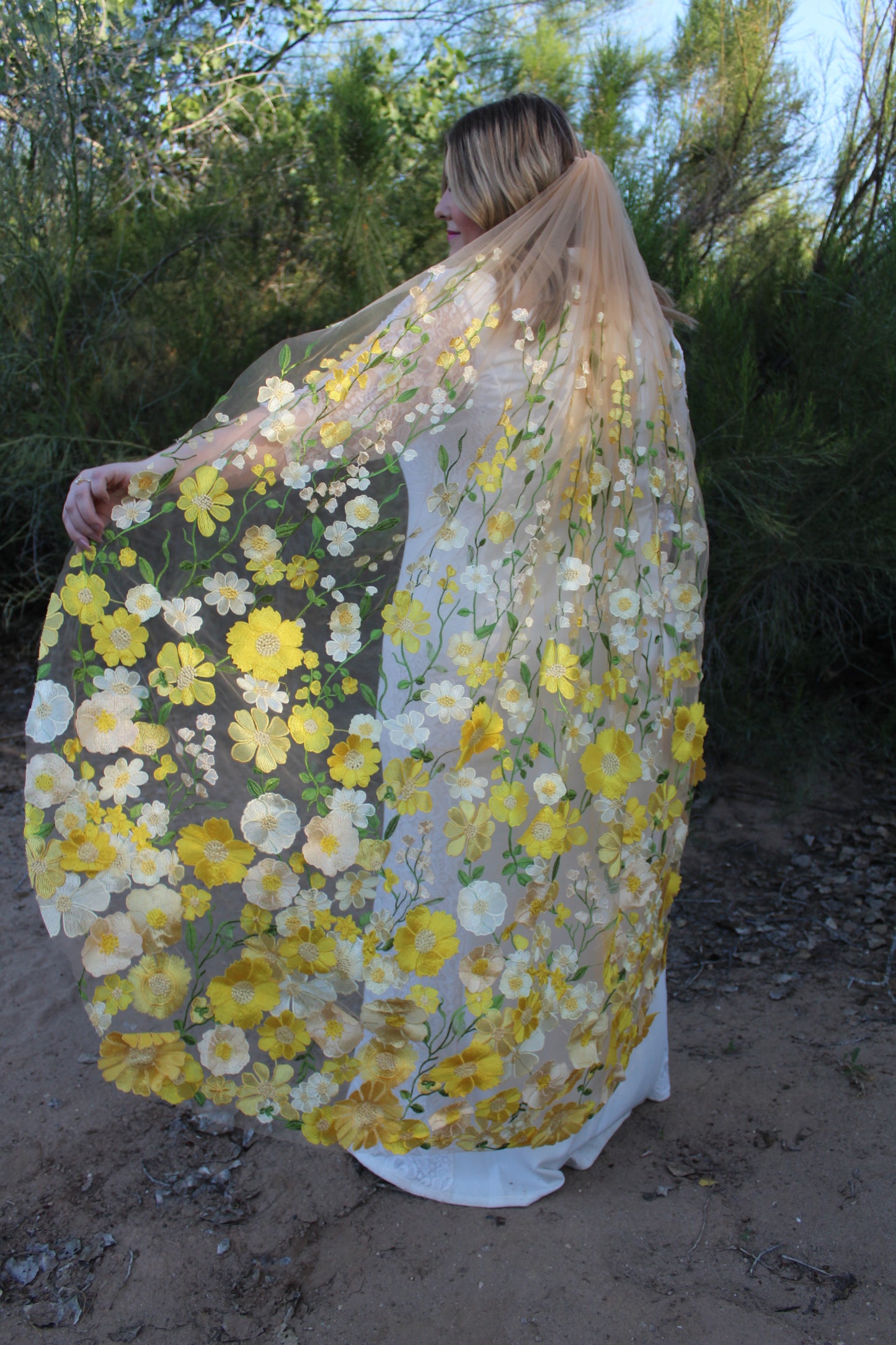 Sunrise Blvd | Floral Wedding Veil