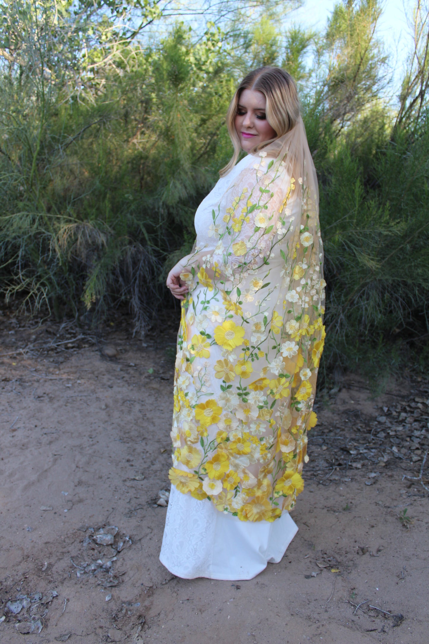 Sunrise Blvd | Floral Wedding Veil