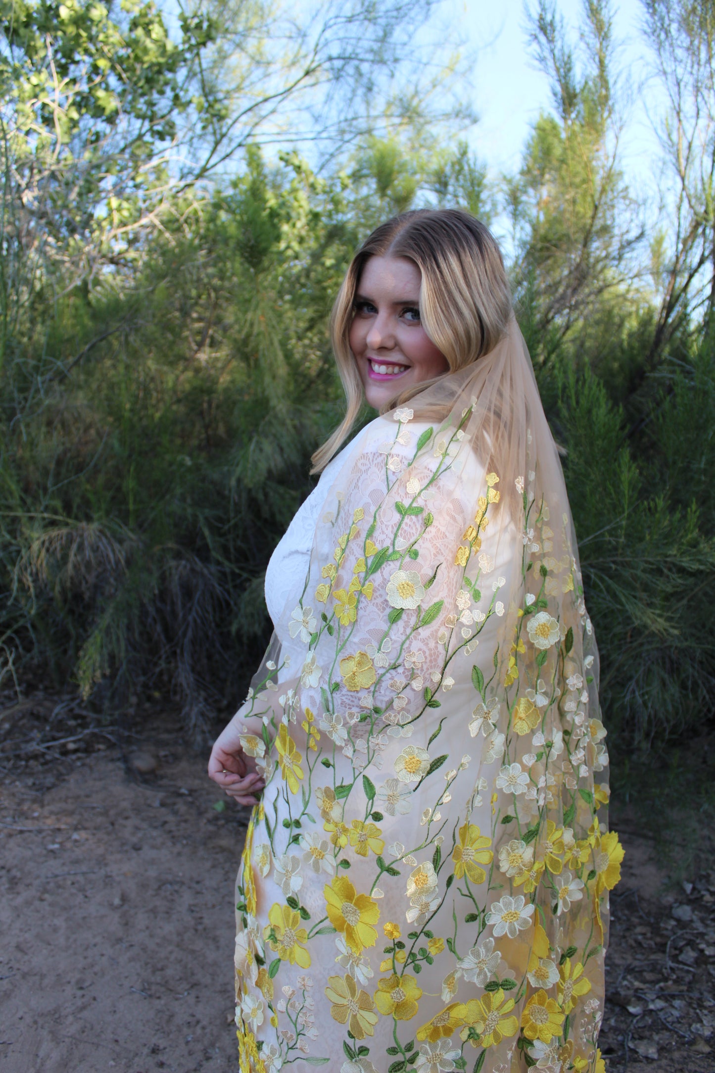 Sunrise Blvd | Floral Wedding Veil