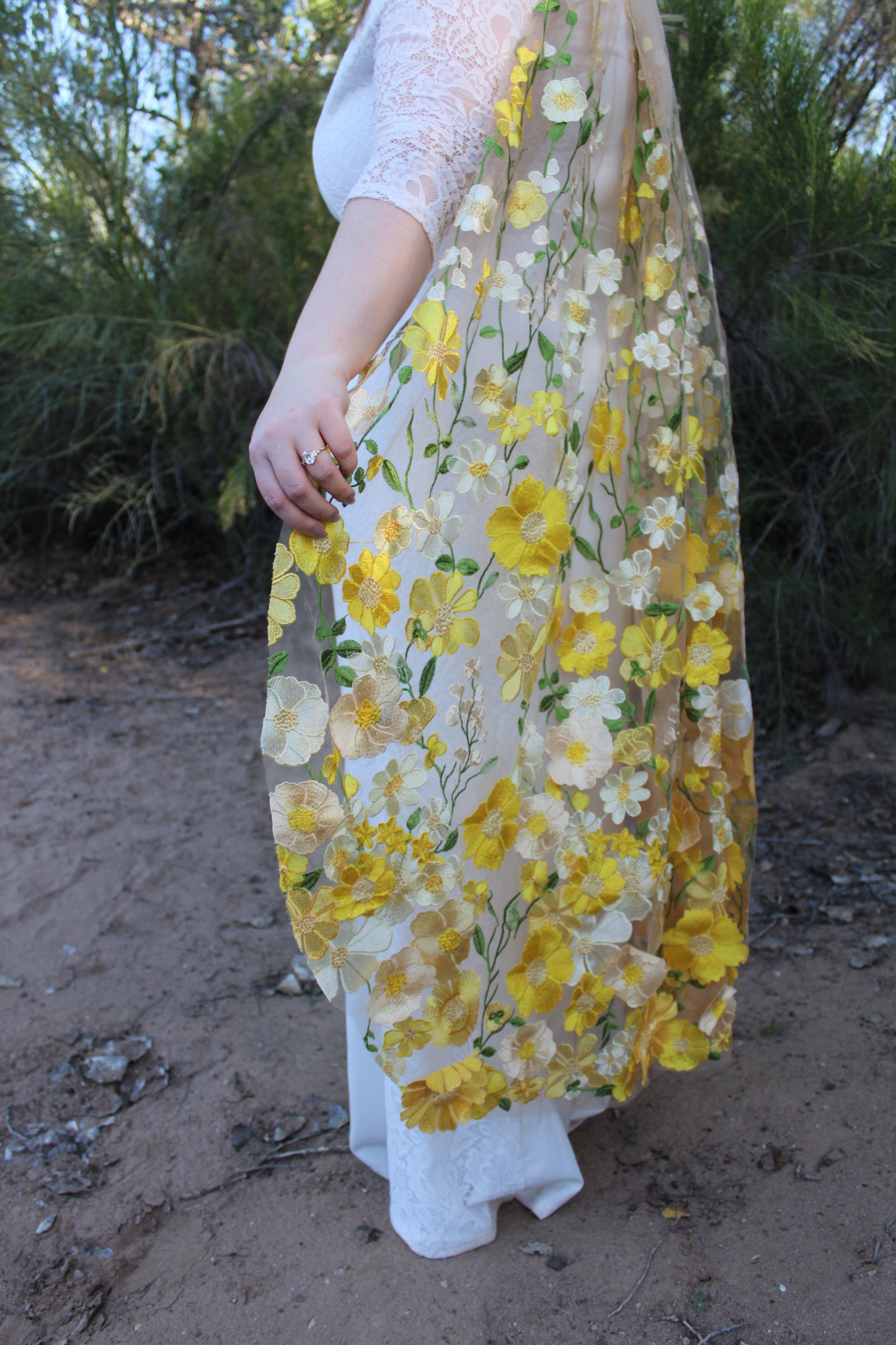 Sunrise Blvd | Floral Wedding Veil