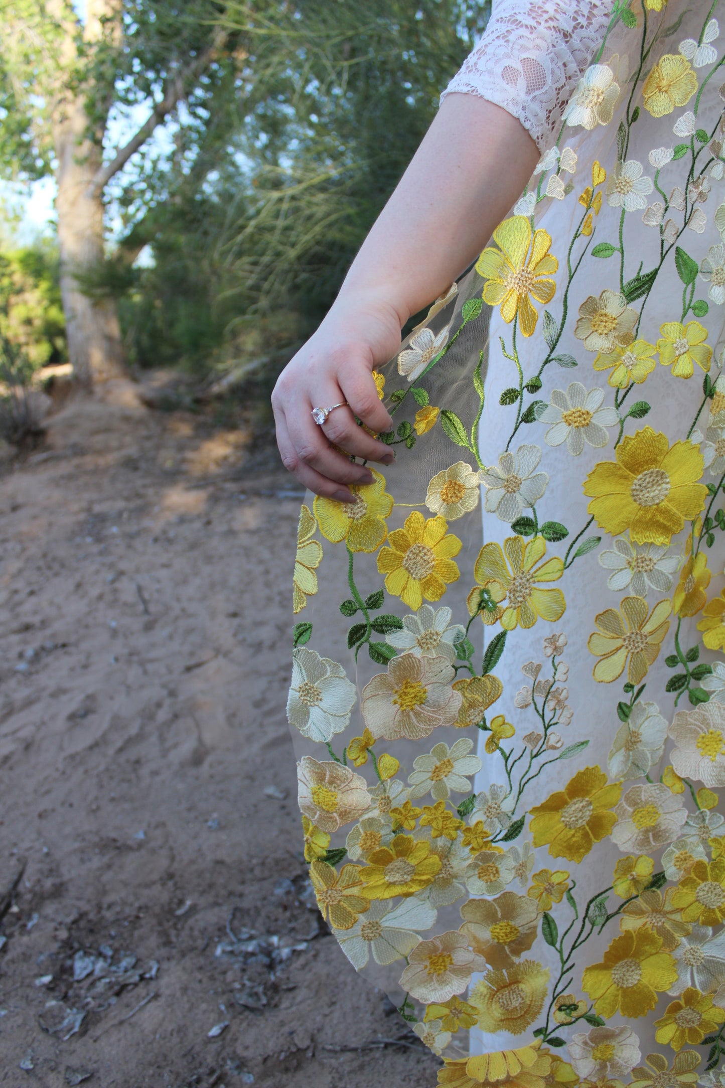 Sunrise Blvd | Floral Wedding Veil