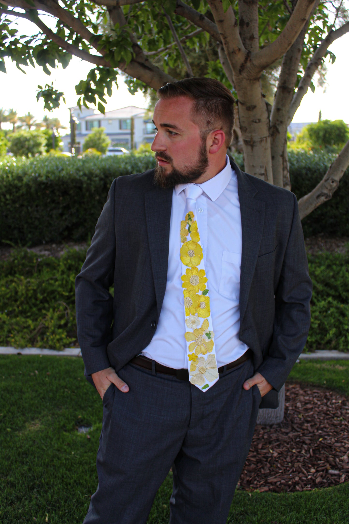 Sunrise Blvd | Floral Tie
