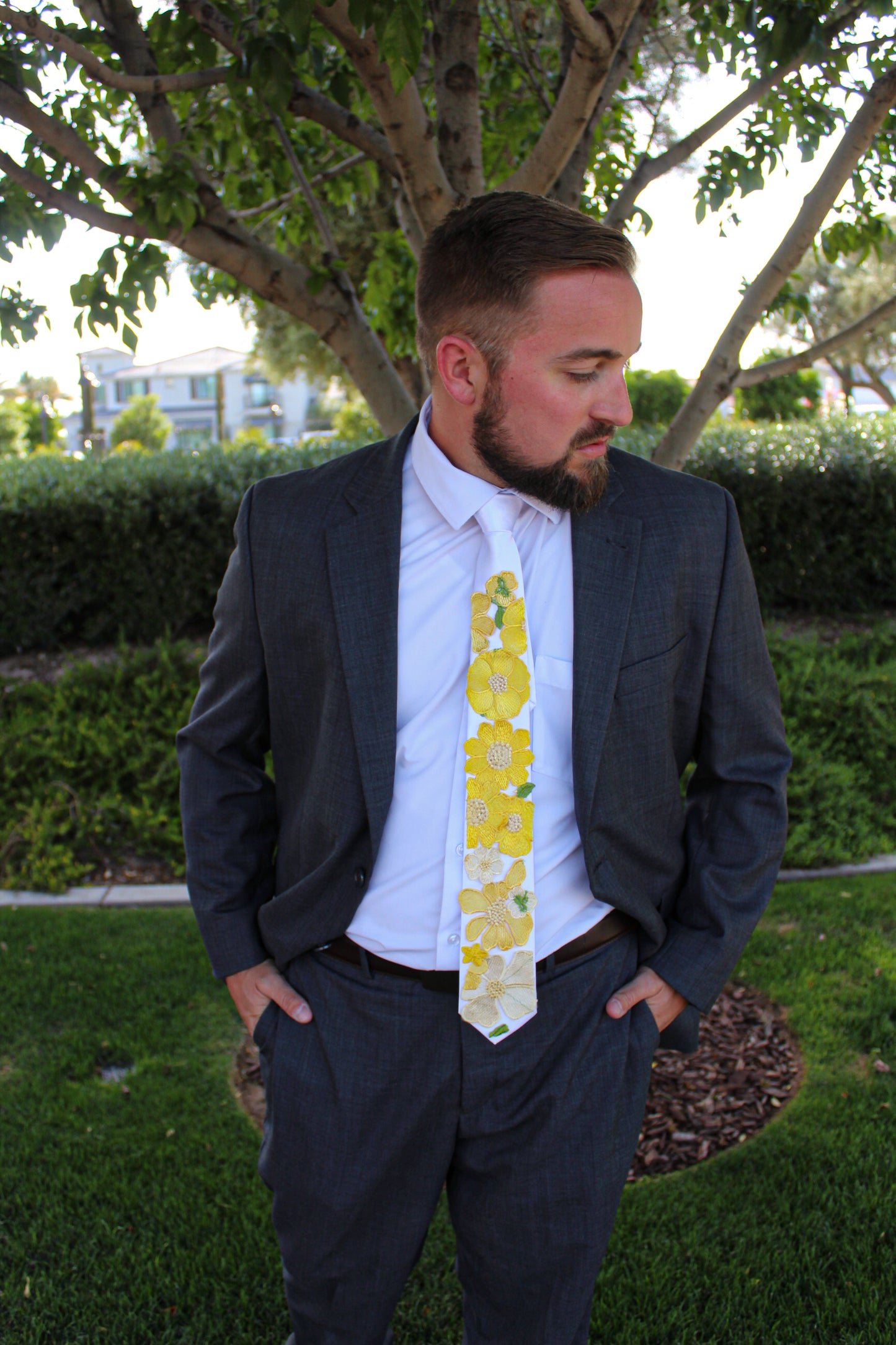 Sunrise Blvd | Floral Tie