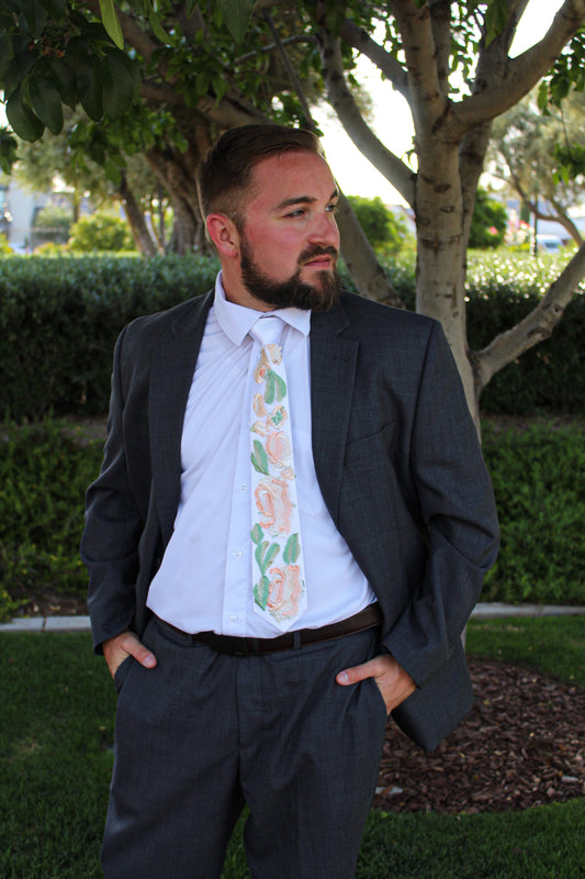 Vintage Rose | Floral Tie