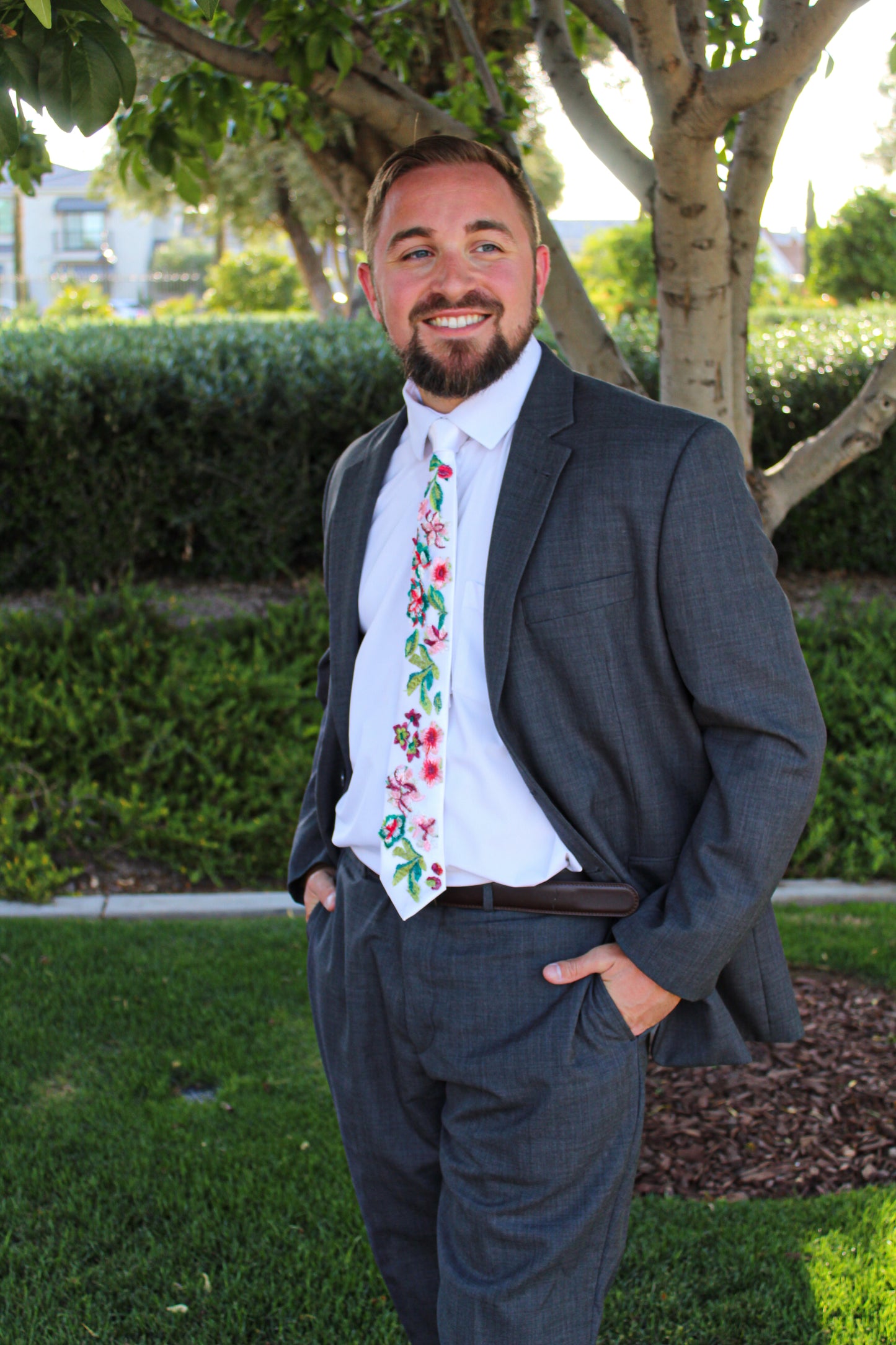 Jewel | Floral Tie