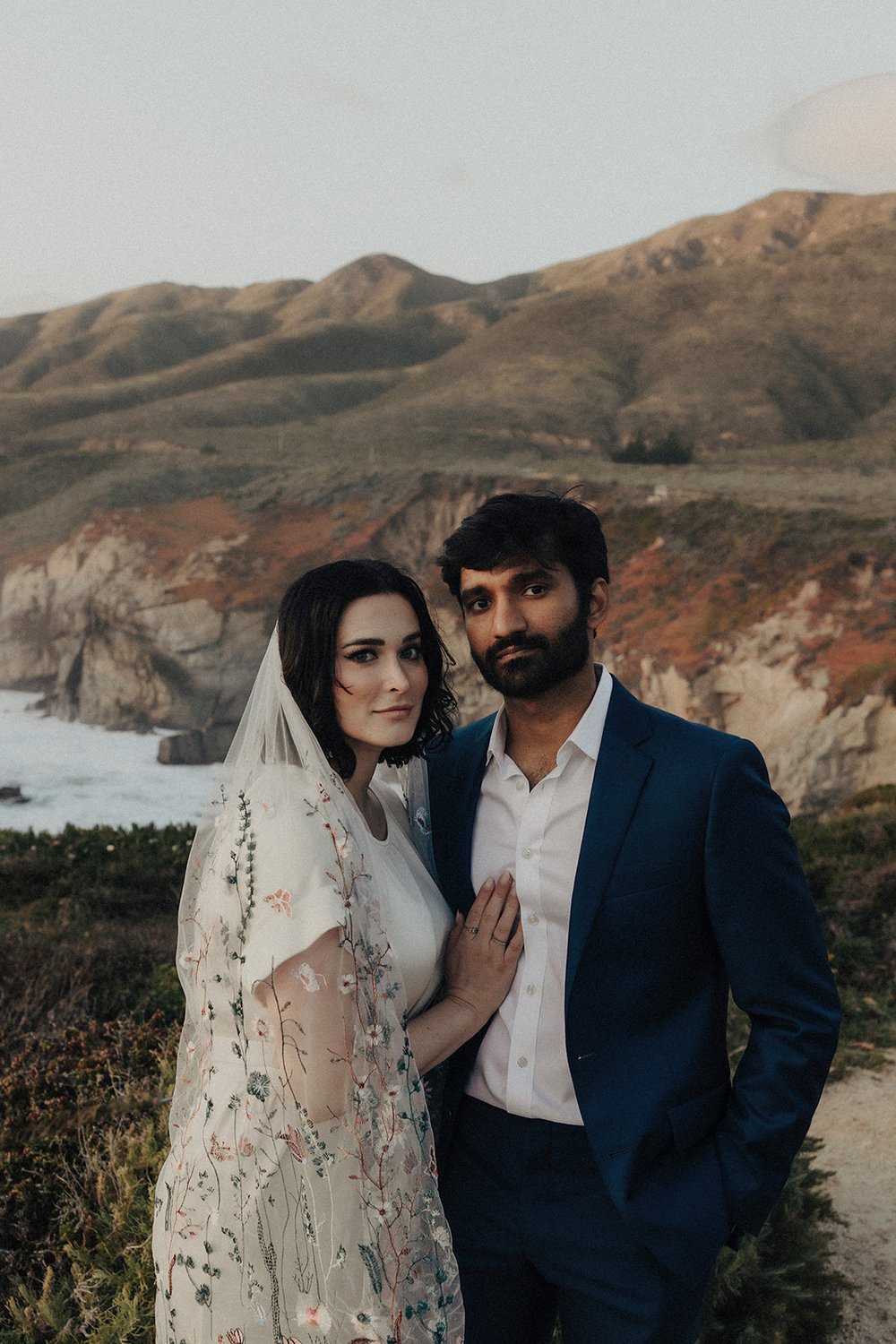 Green Wildflower | Floral Wedding Veil
