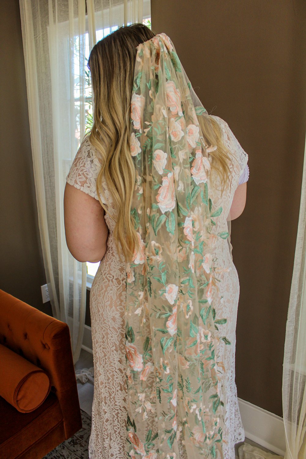 Vintage Rose | Floral Wedding Veil