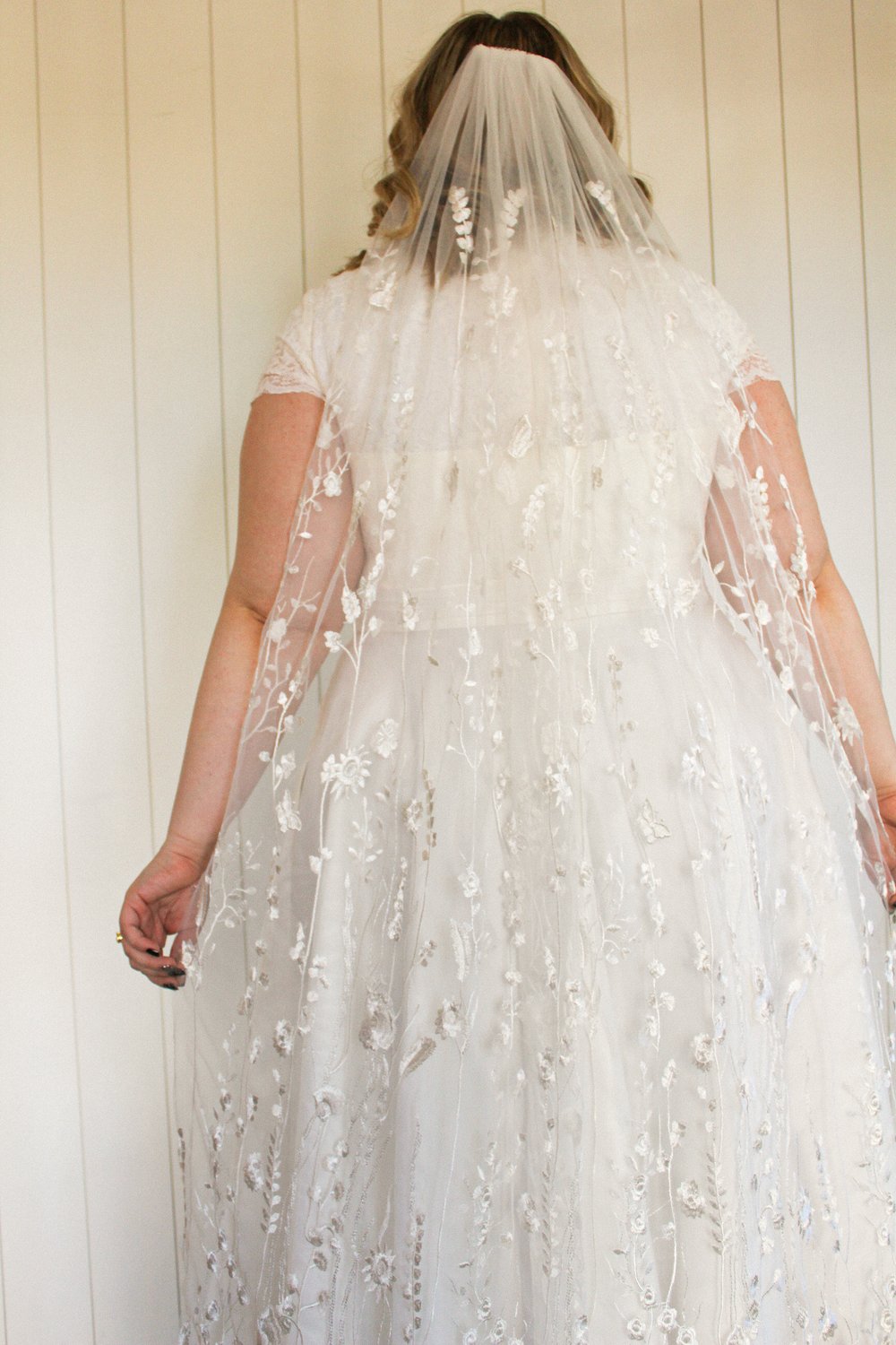 Ivory Wildflower | Floral Wedding Veil