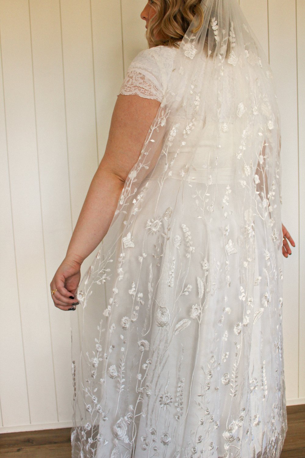 Ivory Wildflower | Floral Wedding Veil